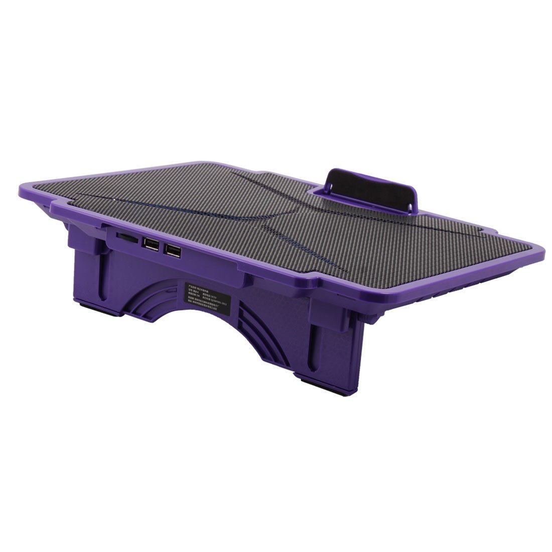 Ruilogod Cooler Pad USB 2.0 Ultra Silencioso Morado