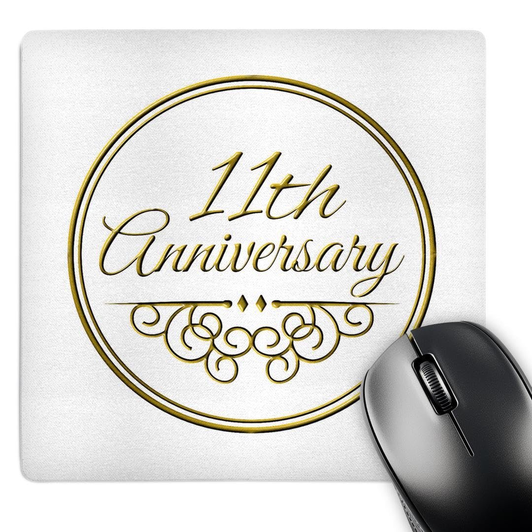 3D Rose — Mouse pad mate 11.º Aniversario (8 x 8)