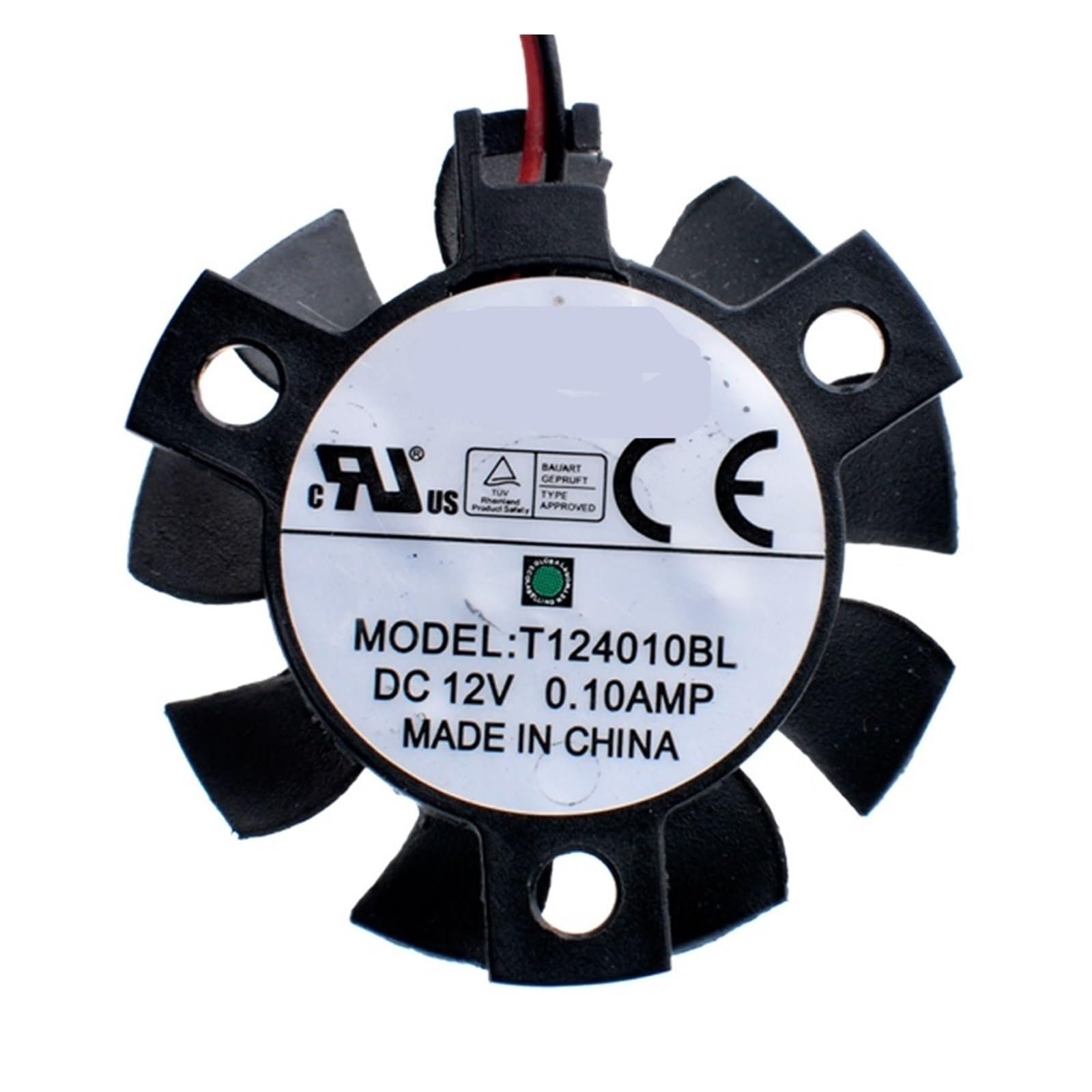 DVOGIFJG T124010BL Ventilador 37mm 12V 0.10A
