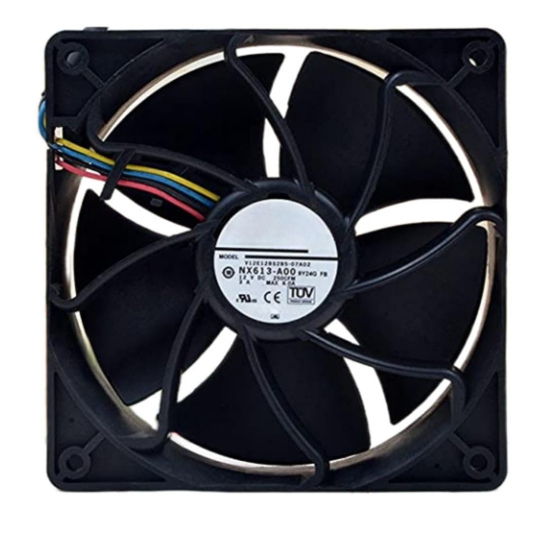 Ventilador V12E12BS2B5-07A02 12cm 12V 3A 4 hilos