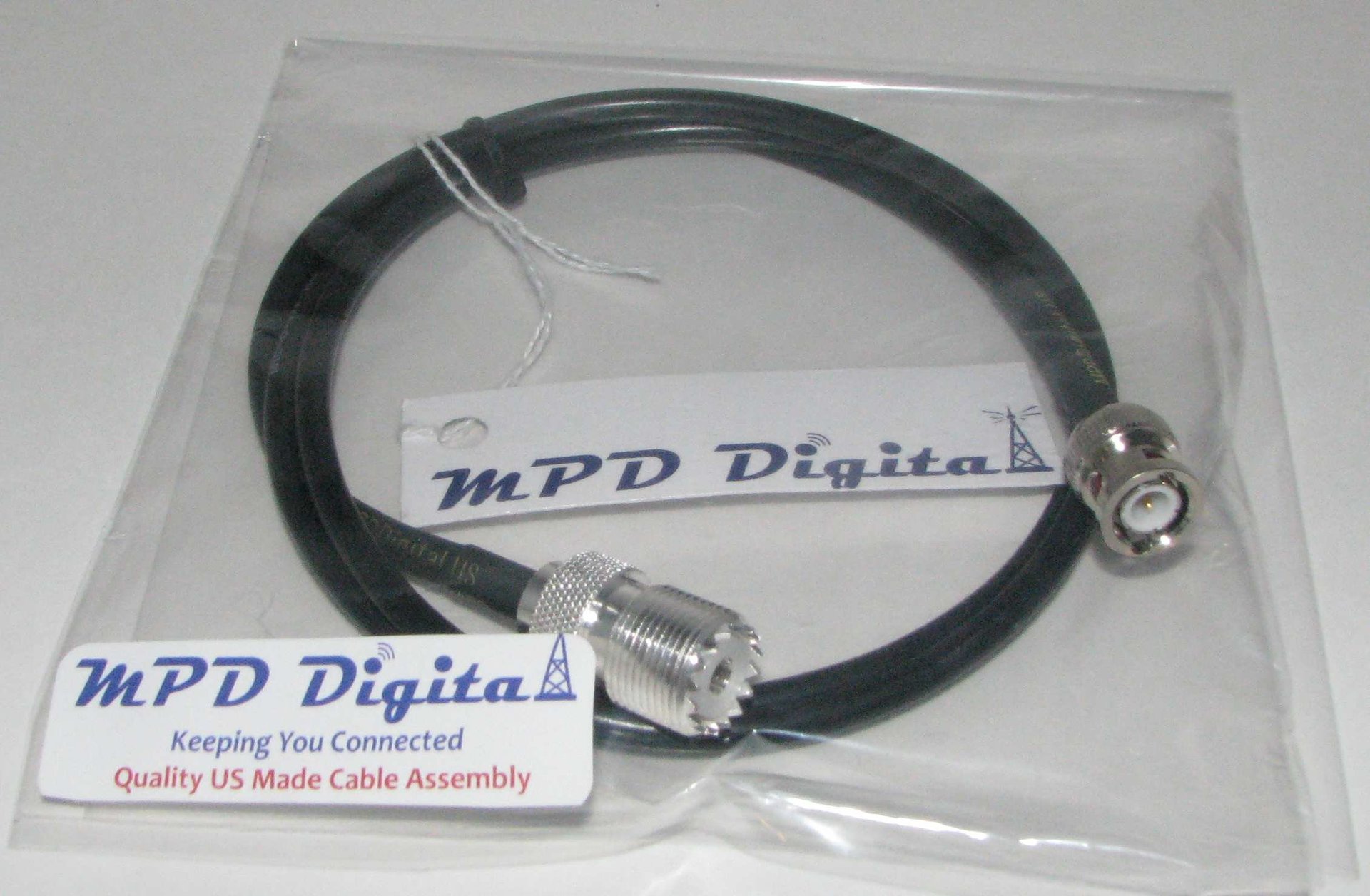 MPD Digital Cable RG58 BNC macho a SO-239 20 pulgadas EE. UU.