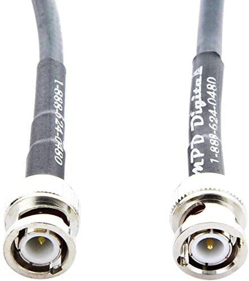 MPD Digital RG-8X Coaxial 50Ω BNC Macho 12 in