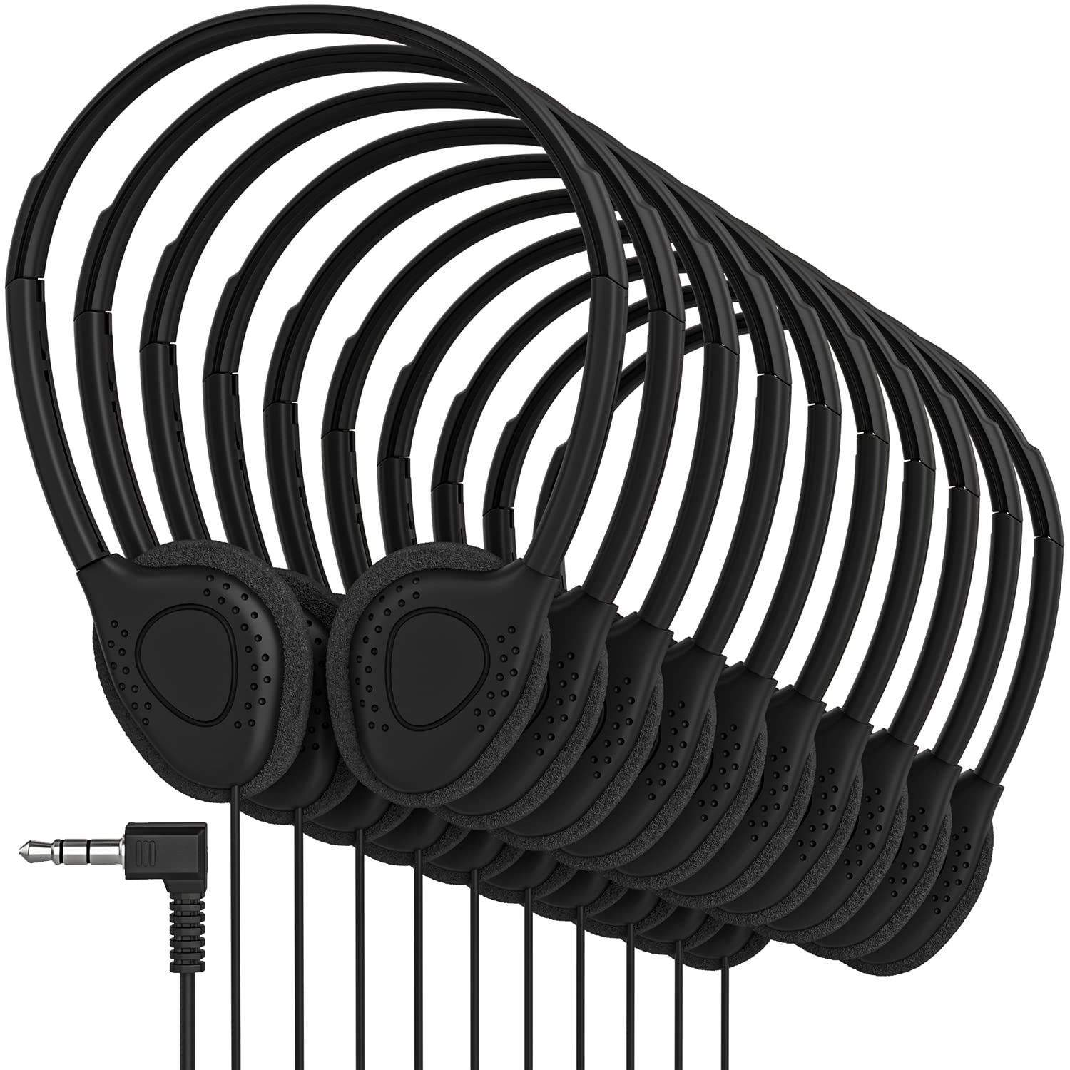 Auriculares Maeline On-Ear 3.5 mm Paquete de 10