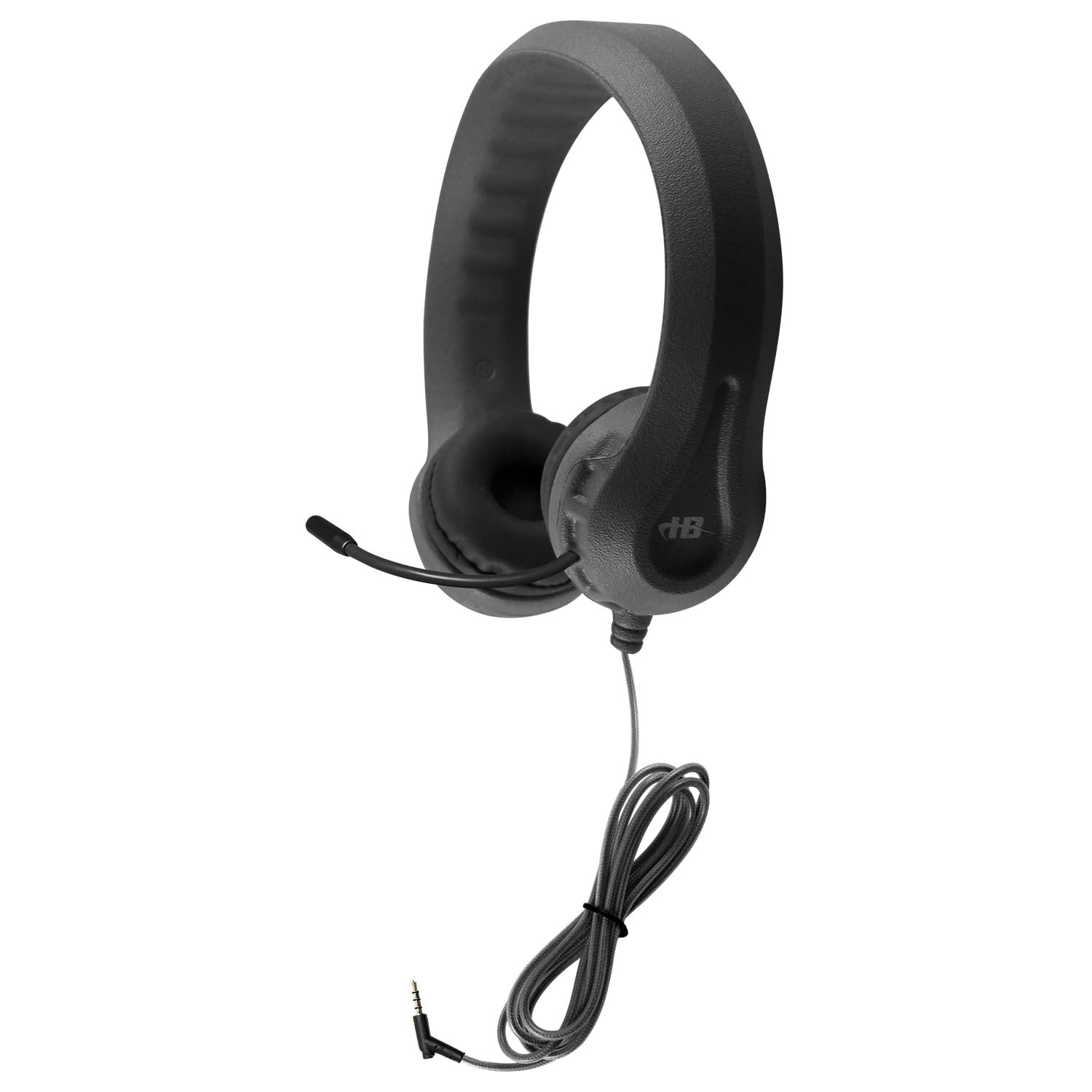 HamiltonBuhl Flex-Phones Niño TRRS con micrófono — Negro