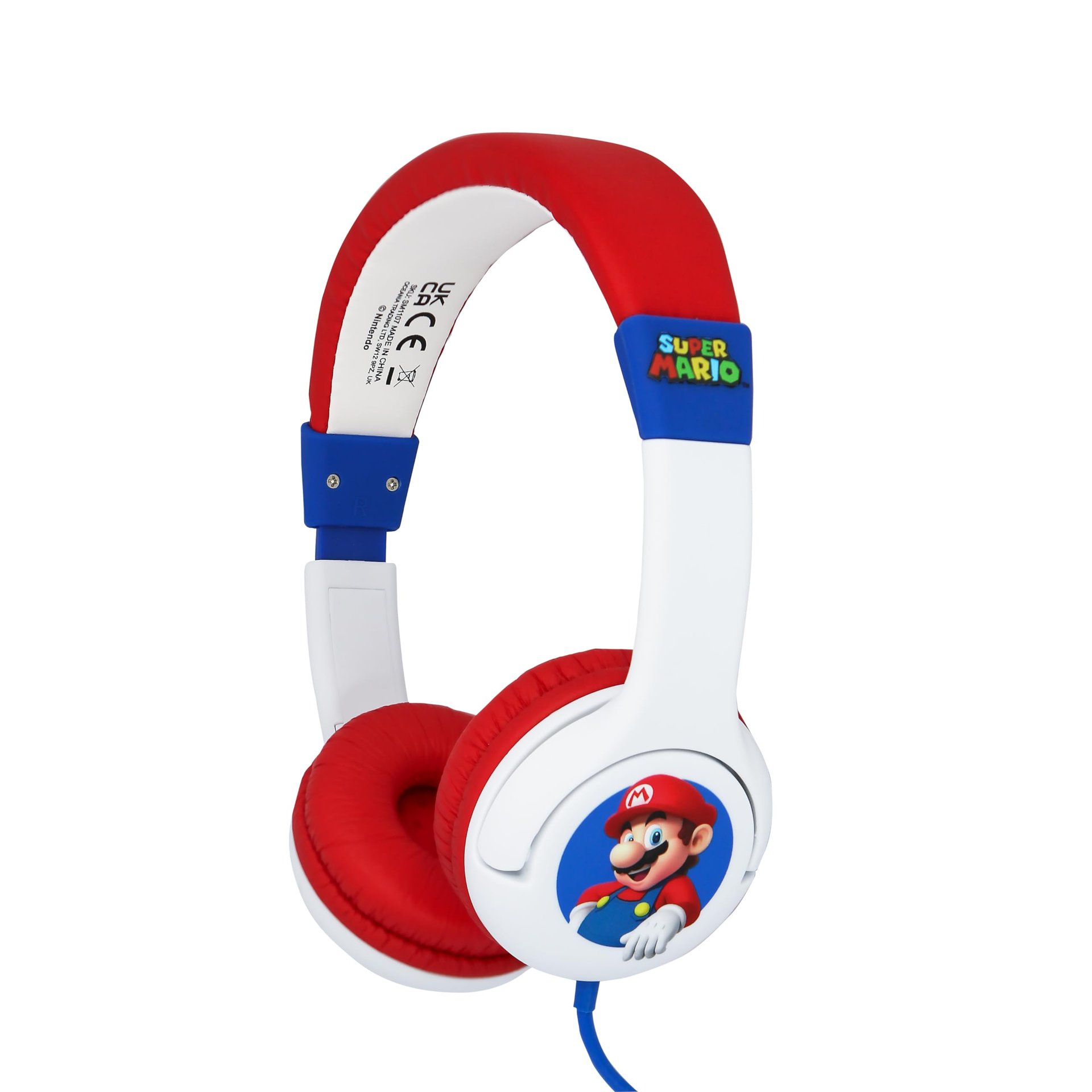 Audífonos alámbricos OTL SM1107 Super Mario