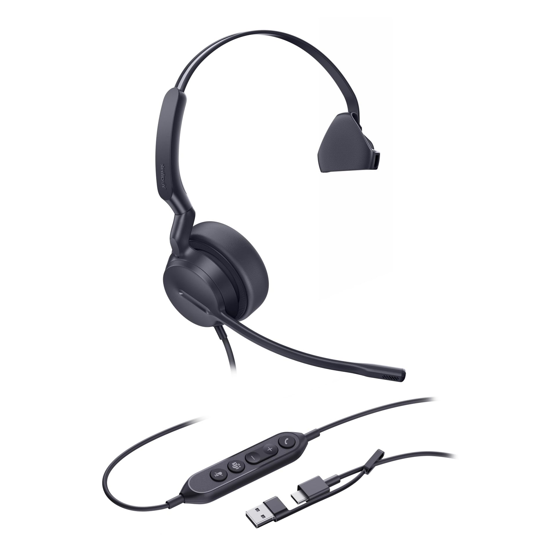 Yealink UH42 Mono para Microsoft Teams USB-C/A