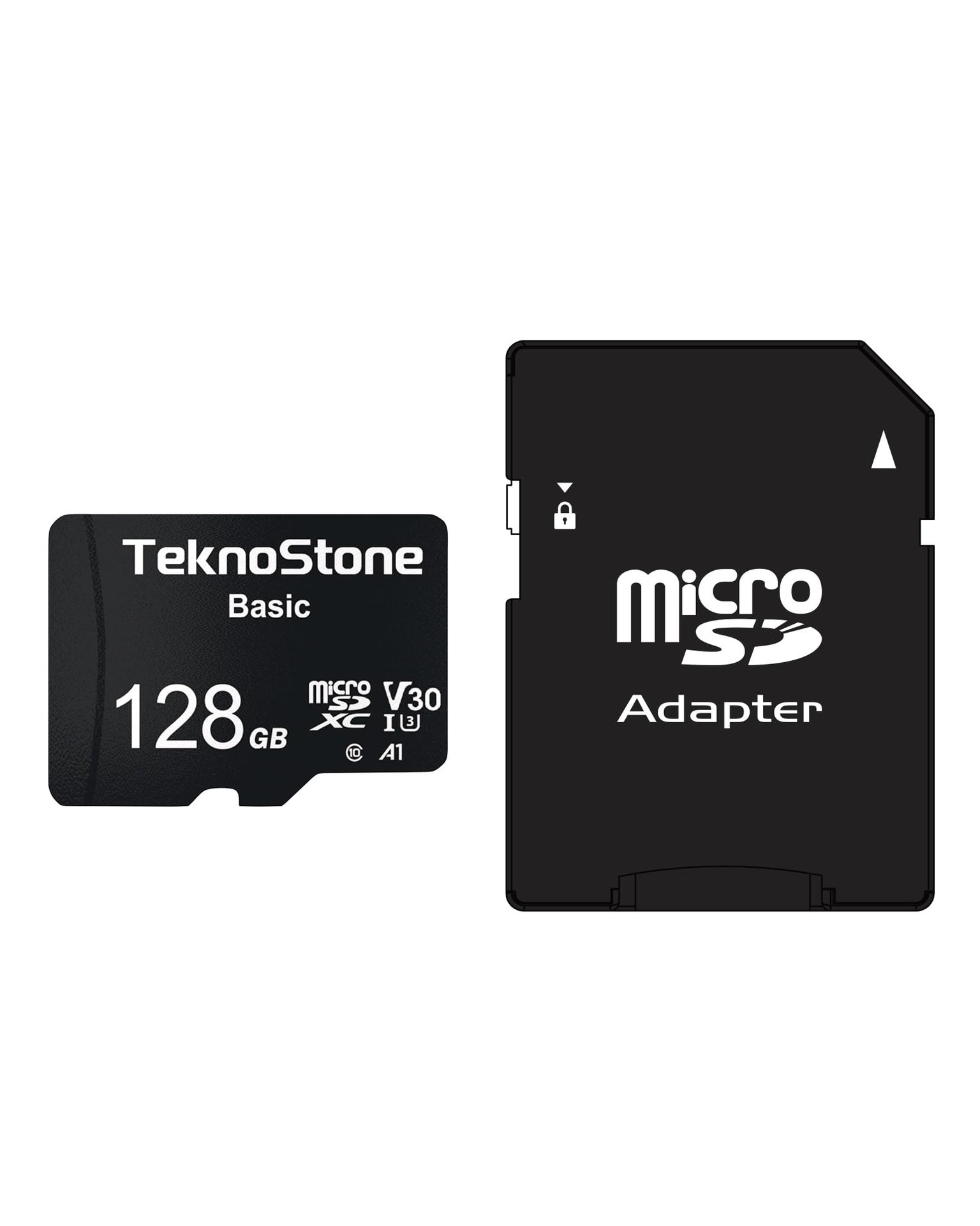 TEKNOSTONE Basic 128GB microSDXC UHS-I A1 (con adaptador)