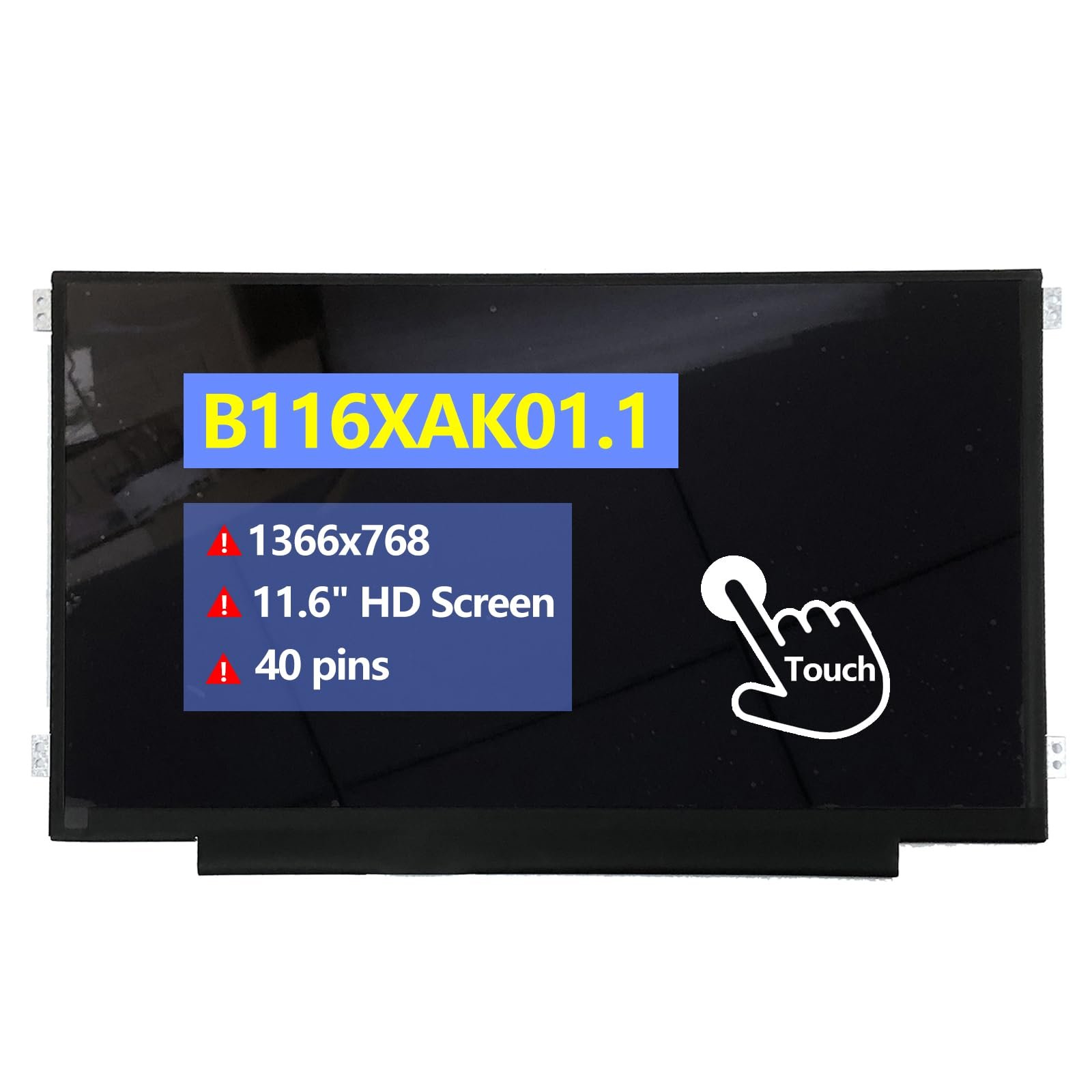 Pantalla reemplazo D-KXCPELE 11.6" HD táctil
