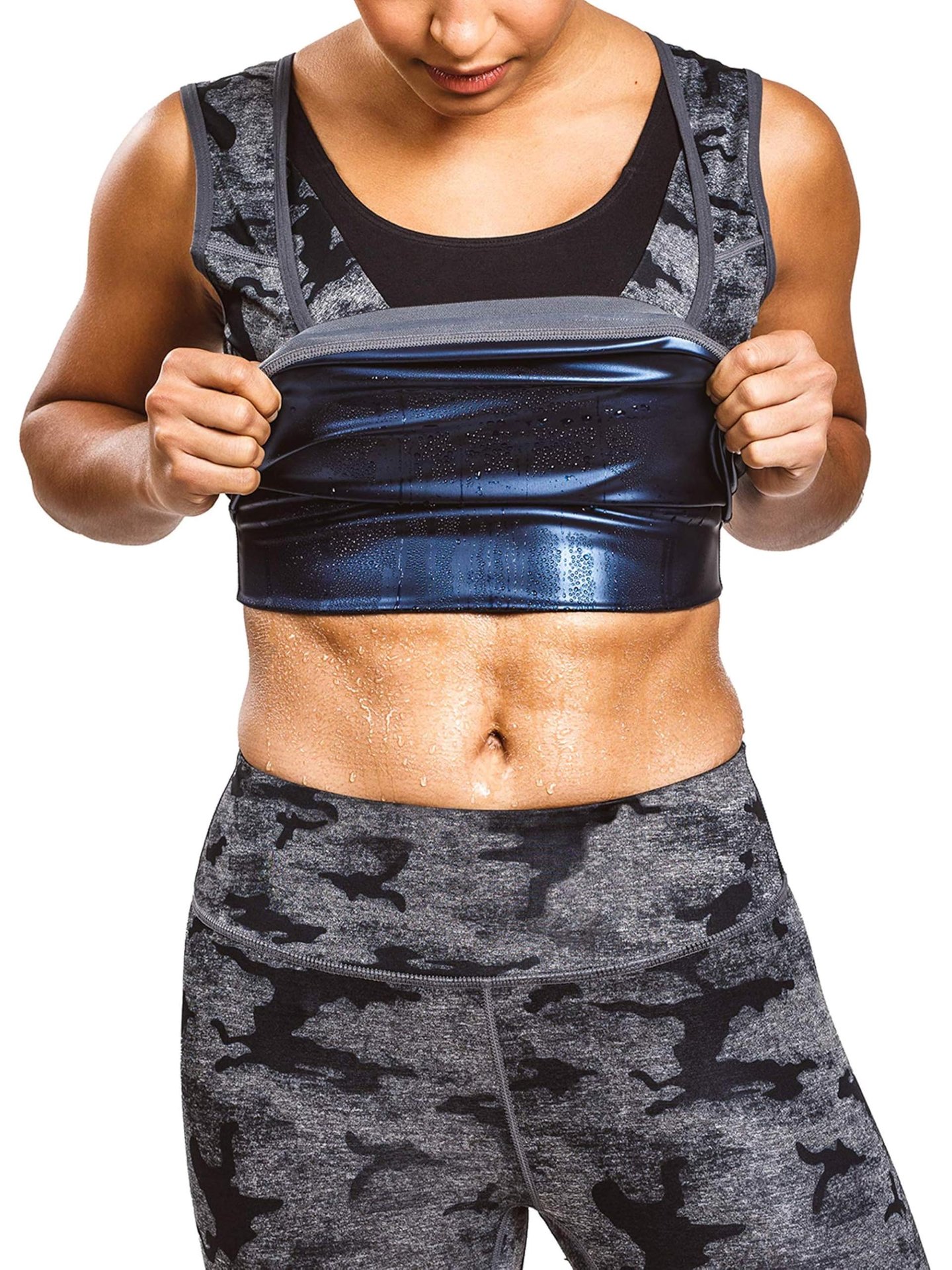 Sweat Shaper Chaleco de Entrenamiento Premium Sauna para Mujeres para Ejercicio