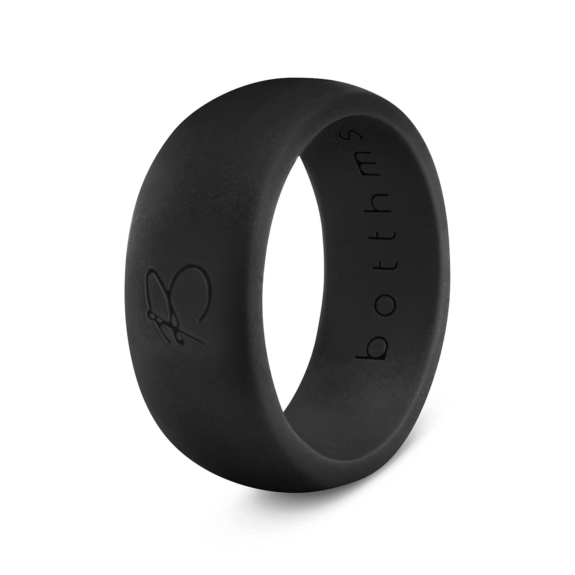 Anillos de Hombres de botthms, Anillos de Boda de Silicona para un Estilo de Vida Activo (7)