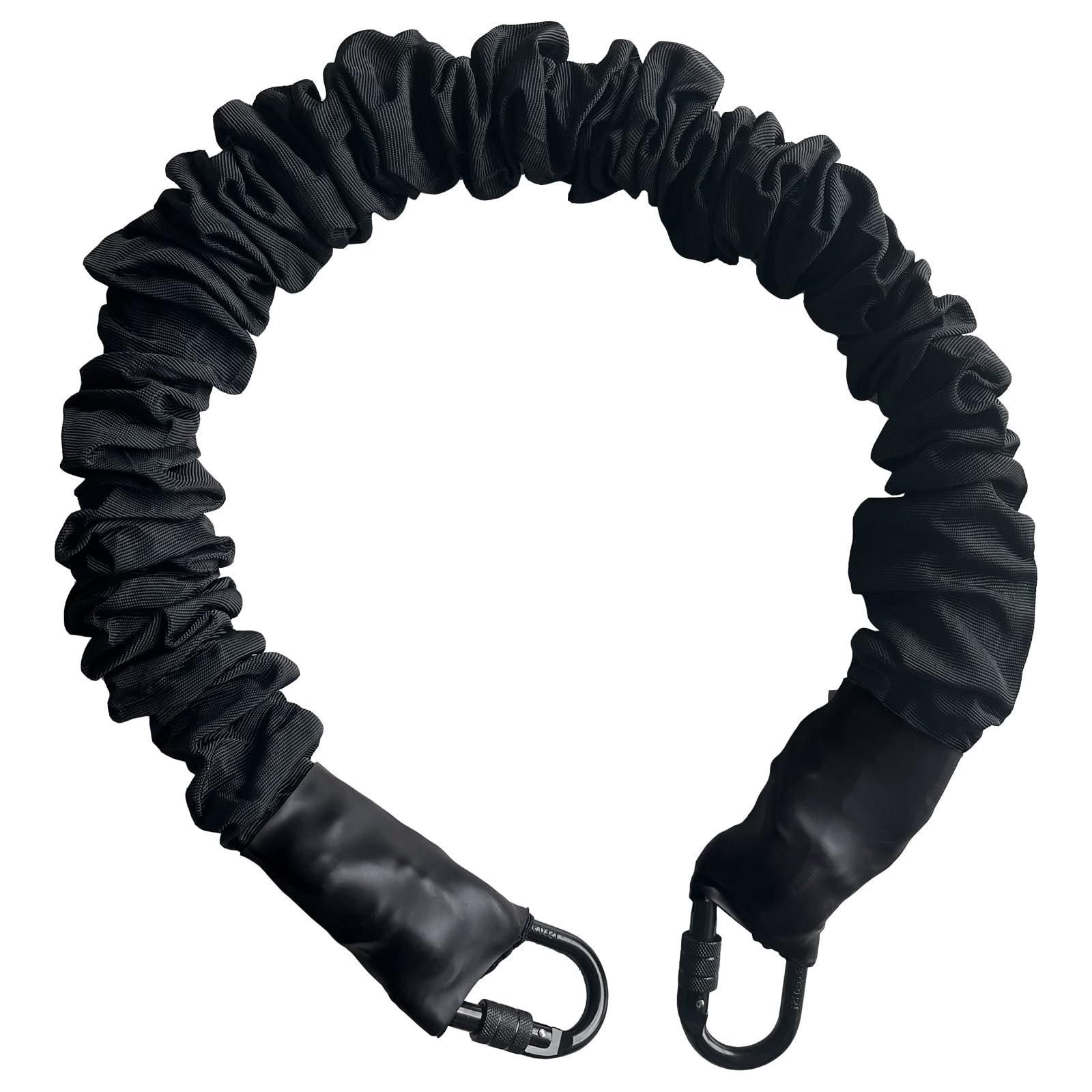 PRIOR FITNESS Premium Bungee Cord, Heavy Duty Bungee Fitness Cord, M 132-154 Pounds Resistance Cord Elastic Rope Suspension Workout Fitness Bands for Exercise at Home Gym Include1* Extra Bungee Cord