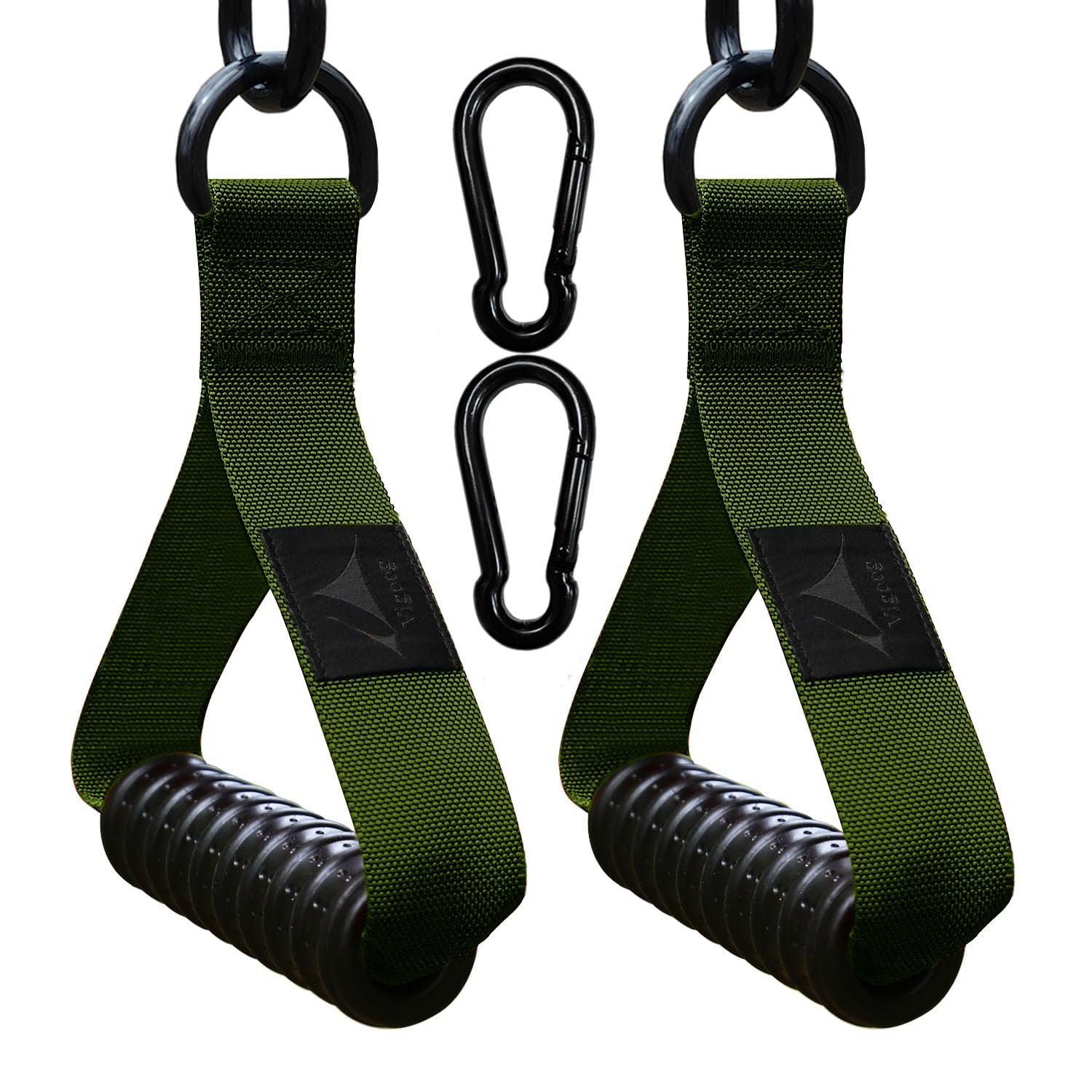 Manijas de Ejercicio para Gimnasio Vigoog, Agarres de Goma Resistente para Máquinas de Cable, Bandas de Resistencia, Equipo de Fitness de Sistema de Poleas