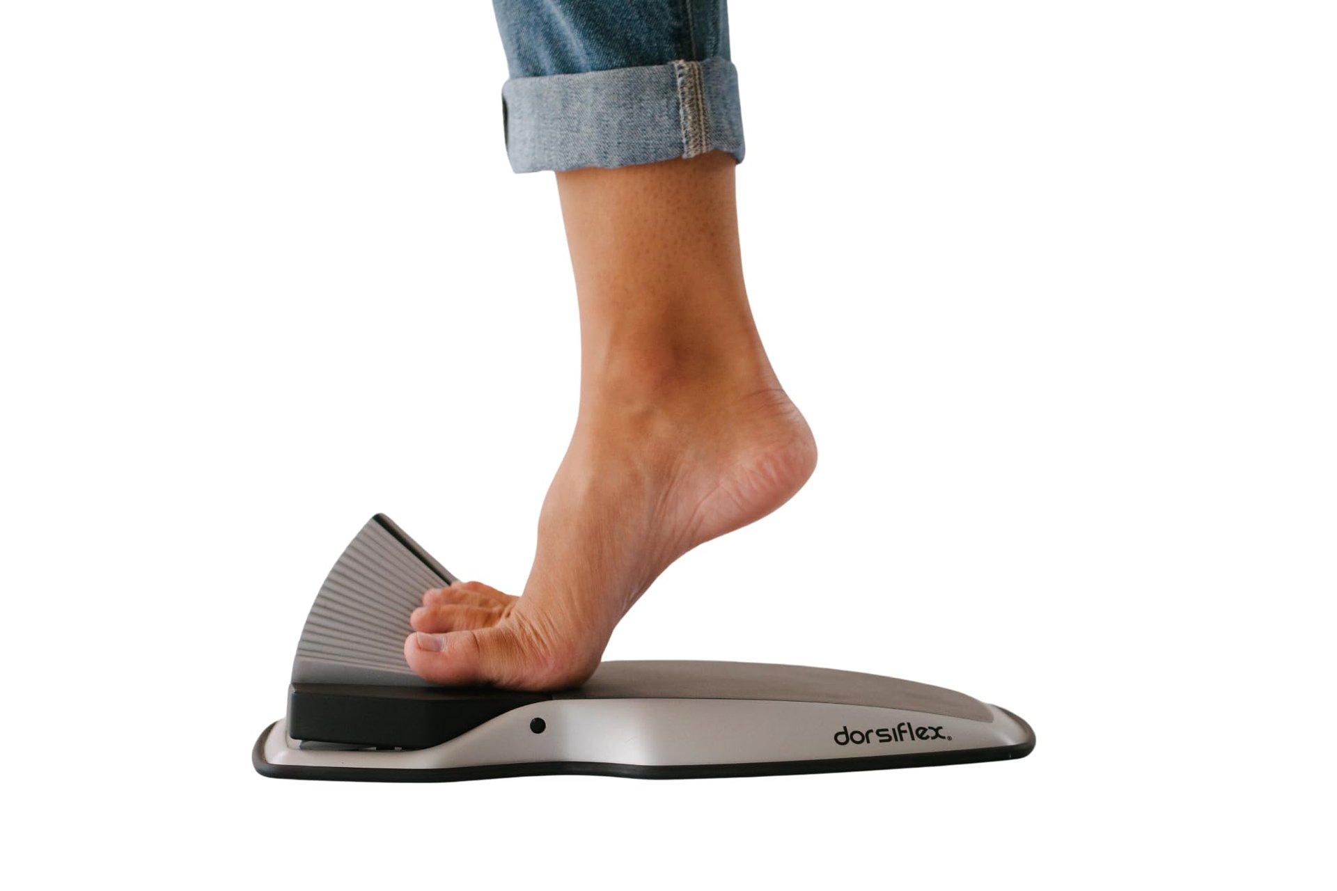 Dorsiflex. Estirador profundo de pantorrillas, pies y arco, y dispositivo para estirar el talón y tablero inclinado para fascitis plantar, tendinitis de Aquiles, estiramiento de pantorrillas, movilidad del tobillo, movilidad de los dedos de los pies y alivio del dolor en el talón.