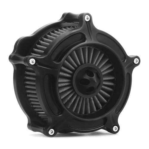 Filtro de aire limpiador para Harley Sportster Softail Touring street road king glide Dyna para filtros de admisión de aire de harley davidson (OPS Negro - Filtro Gris, A-Para modelos Sportster XL)