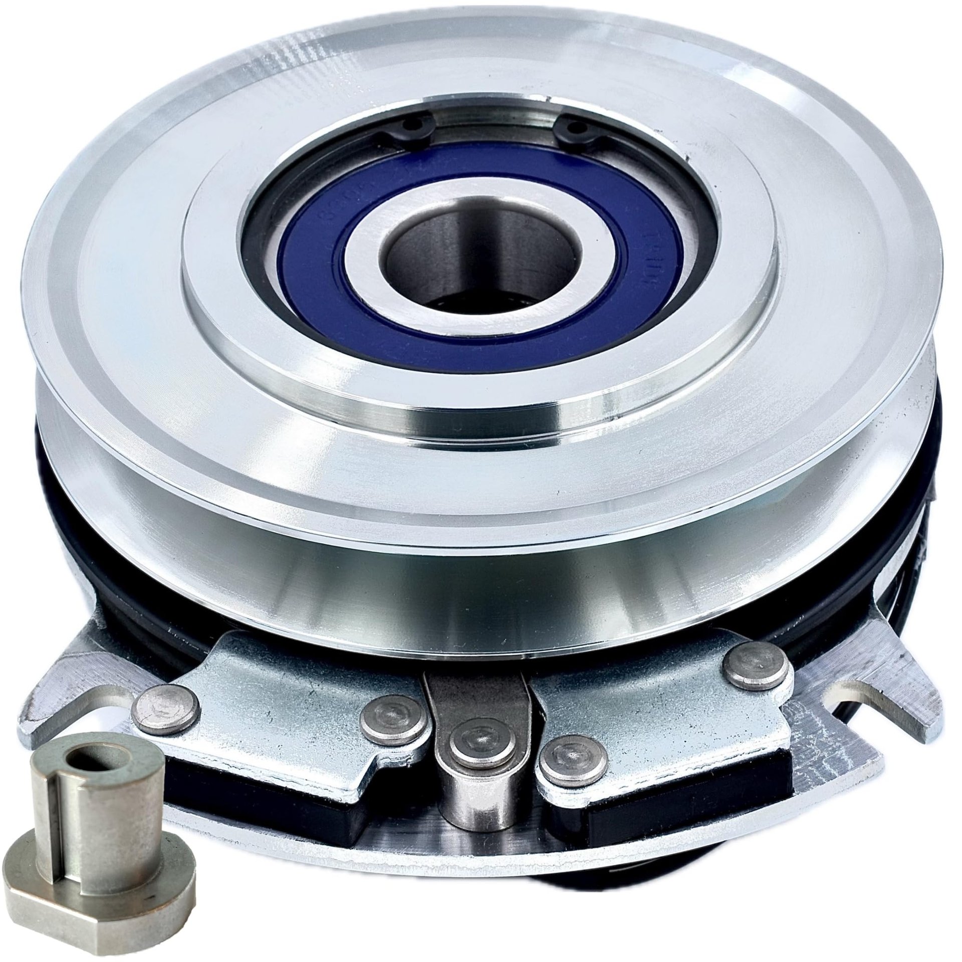 Embrague PTO de polea de billet HiTorque de 210ftlb con rodamiento grande HD Switch 388740 para Grasshopper 218 220 223 227 321D 322D 325 329 428D 430D 5218-65 5218-165 5218-225 con rodamiento reemplazable más grande 5218165 5218225