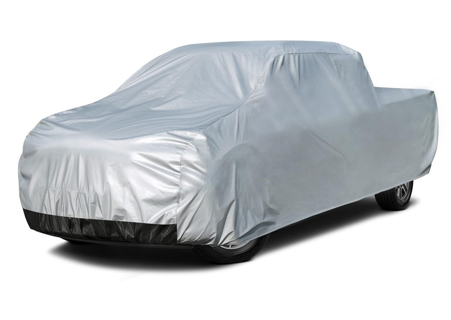 Cubierta para Camioneta Kayme 6 Capas Impermeable para Todo Clima, Cubierta para Pickup Pesada para Exteriores Protección Contra el Sol Uv Lluvia, Ajuste Universal (Longitud de hasta 228 pulgadas)