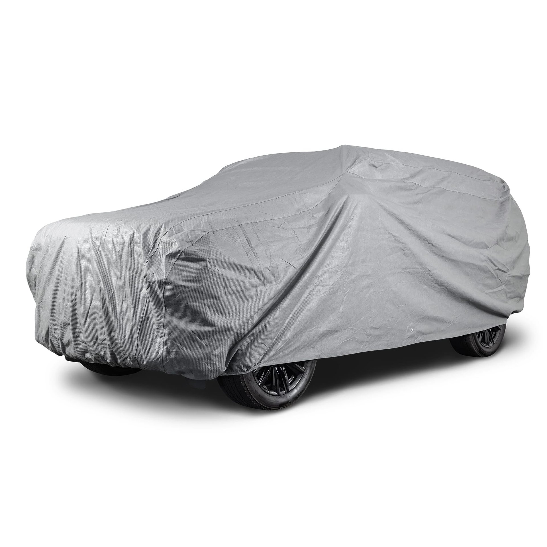Cubierta para Automóvil a Prueba de Clima Max para Vehículos SUV de Tamaño Completo - Tamaño SZ04 - Impermeable, Protección para Todo Clima, Resistente a los Rasguños - Cubierta Exterior Completa, Accesorio de Coche Indispensable