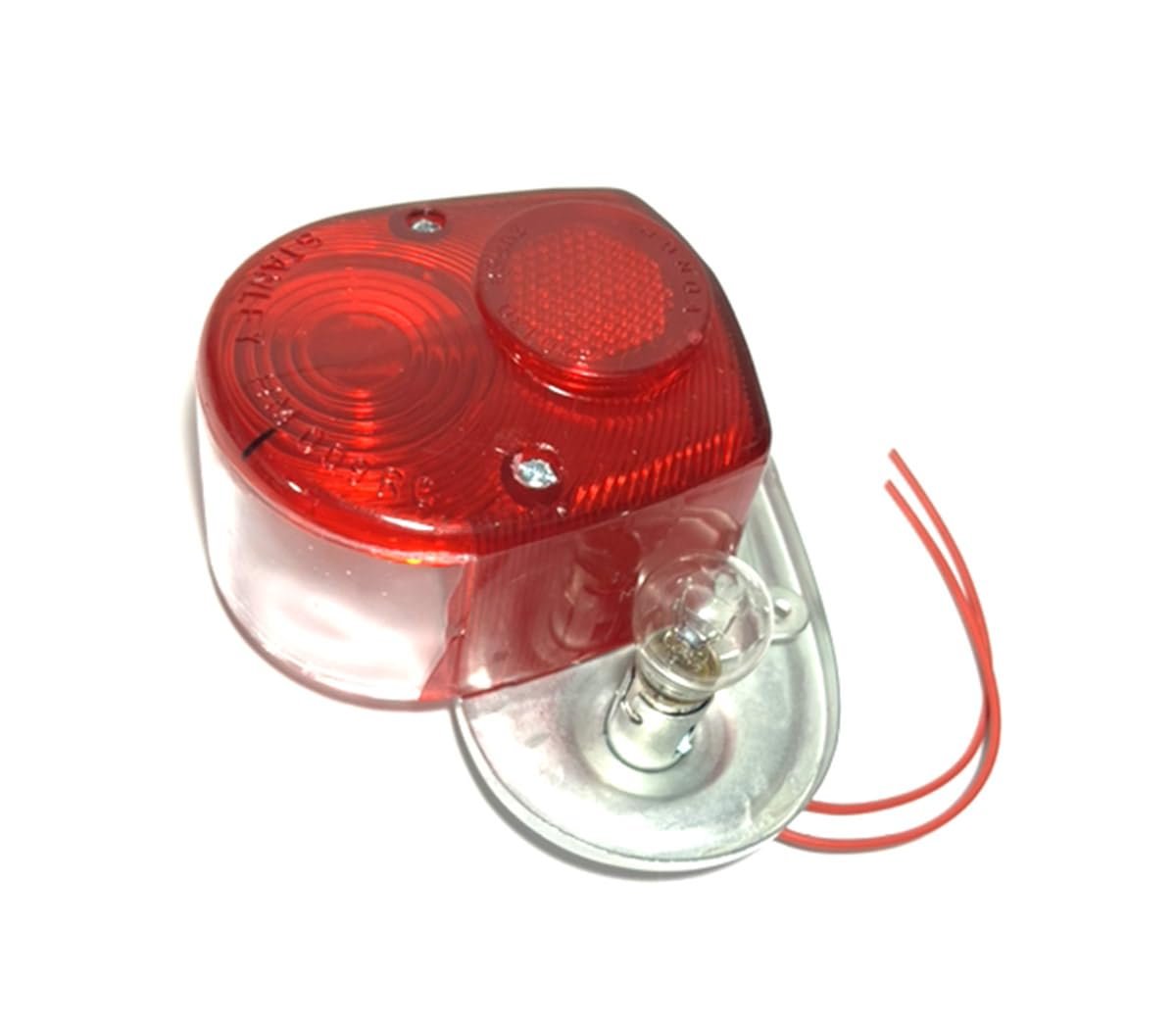 isbridge Apto para Mini Trail Luz Trasera Freno DAX Monkey Z50A Z50 CT70 ST50 ST70 CF50 CF70 12V