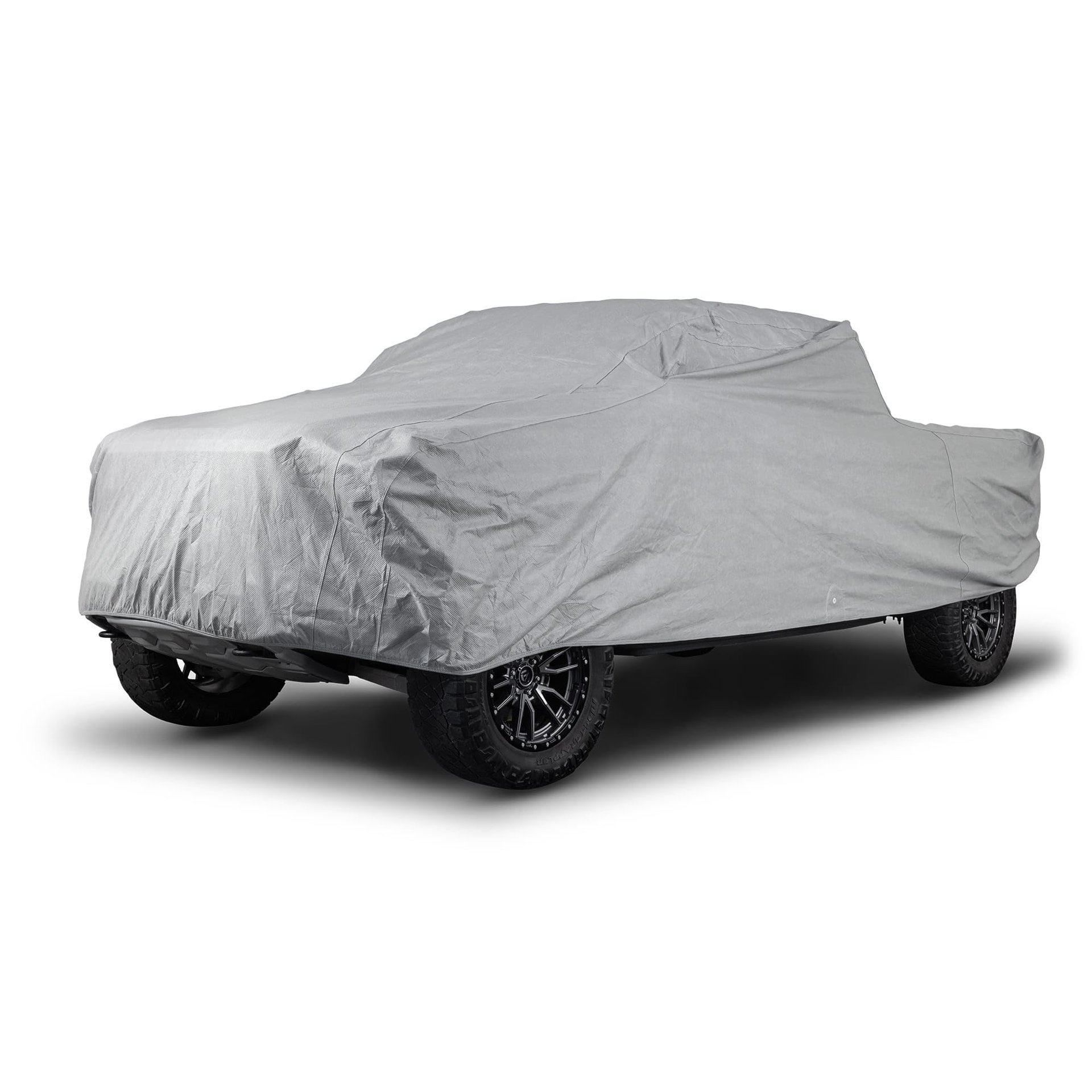 Cubierta de Coche Max para Camiones y Pickups Medianos - Tamaño CX17 - Impermeable, Todo Clima, Resistente a los Arañazos - Cubierta Exterior Completa, Accesorios de Automóvil Indispensables