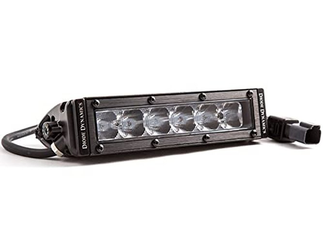 Barra de luz blanca Diode Dynamics Stage Series 6in SAE/DOT (una unidad), Conducción SAE/DOT