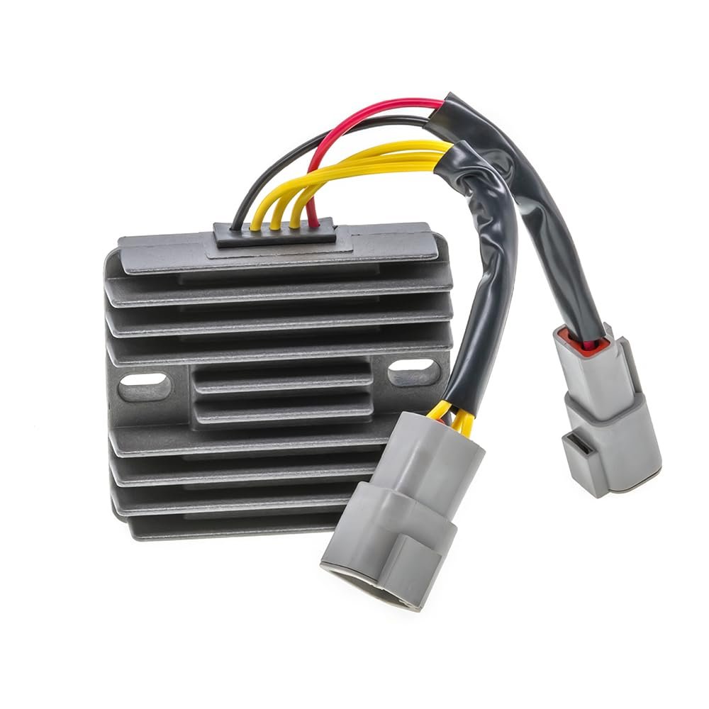 Regulador Rectificador de Voltaje 515176100 Compatible con SKI DOO EXPEDITION GSX GTX MX Z SKANDIC 600 800/LYNX RAVE XTRIM YETI 500 600 700 800 2002-2010 515175968 515175756