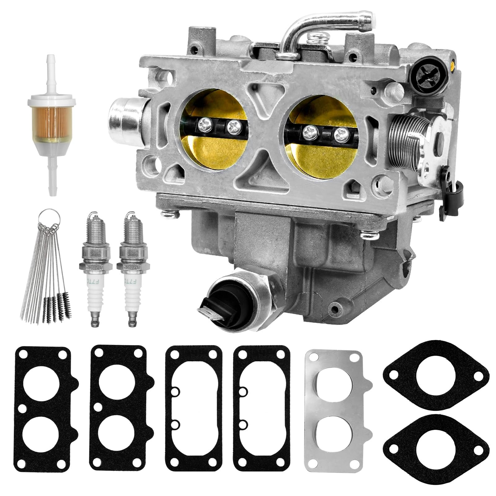 Carburador Kit 16100-Z9E-033 para Honda GX630 GX 630 GX630R GX630RH Motor de Cilindros V-Twin 16100-Z9E-023 16100-Z9E-003