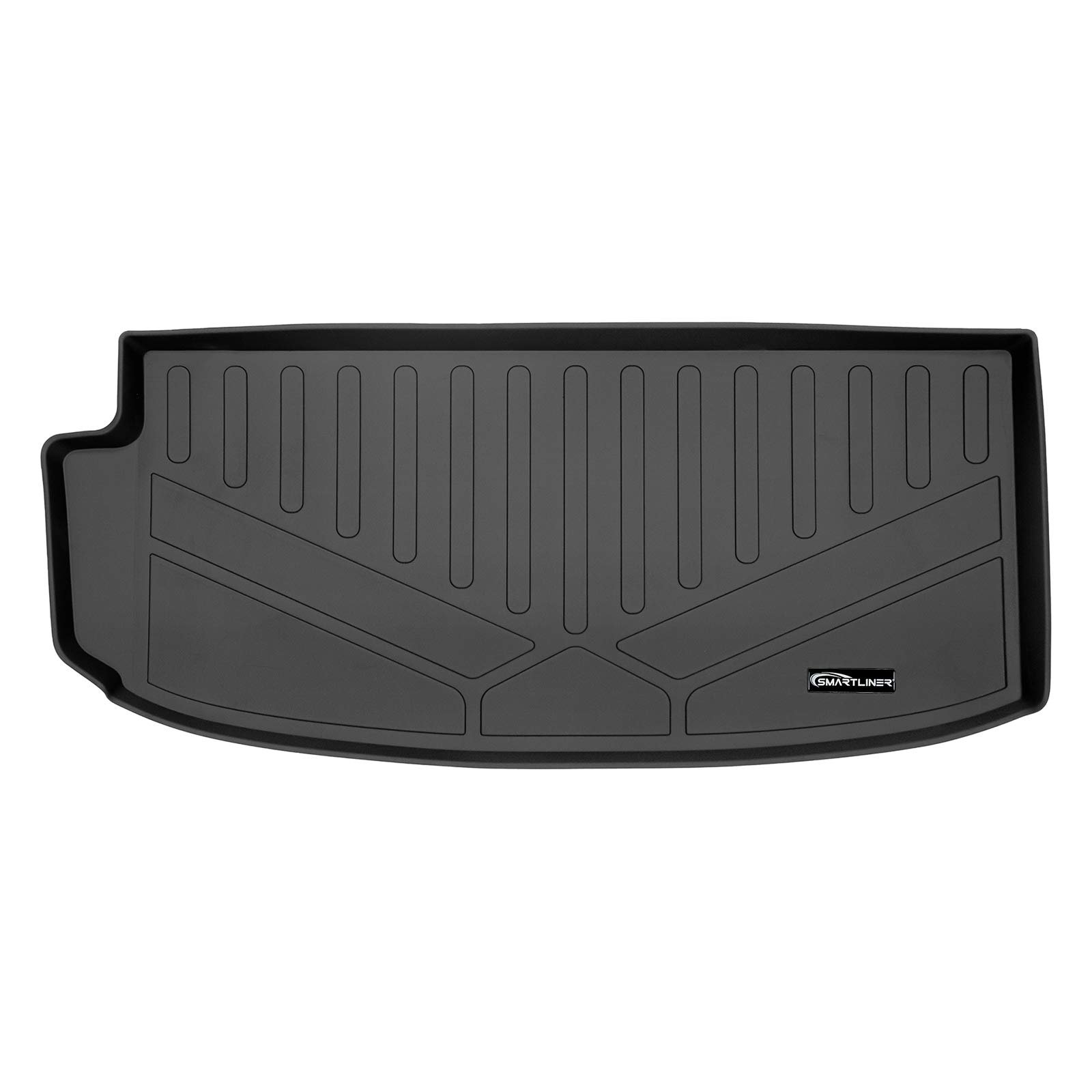 Forro de goma para maletero MAXLINER a la medida para la tercera fila negro compatible con Chevrolet Traverse 2018-2023