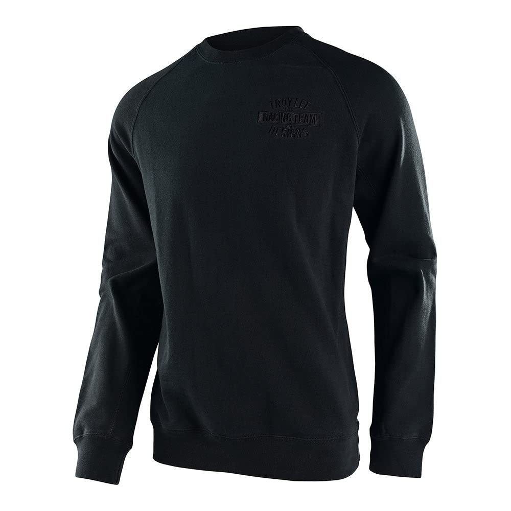 Jersey de Motocross Troy Lee Designs para Hombre, Sudadera con Cuello Redondo (Negro Vintage, Extra Grande)