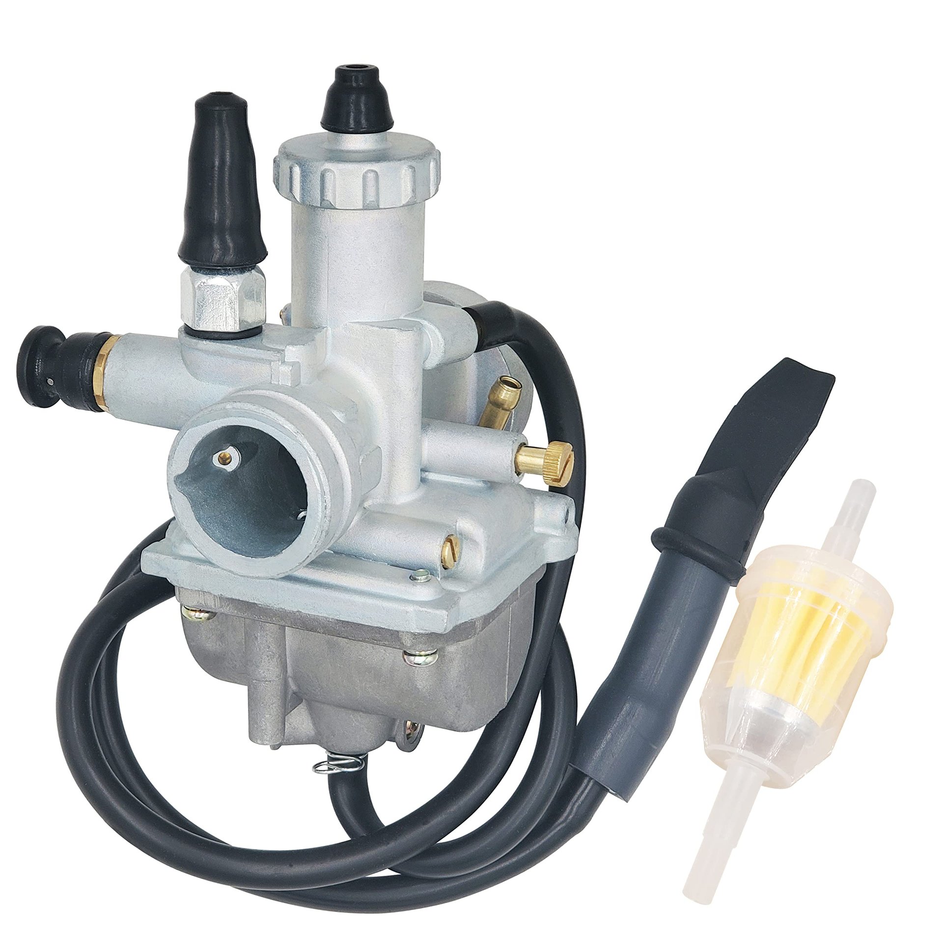 Carburador NStreet Compatible con Suzuki Quadrunner 160 LT160 LT160E LT-F160 1989-2004 Reemplaza 13200-03400 3200-02C10 13200-02C03