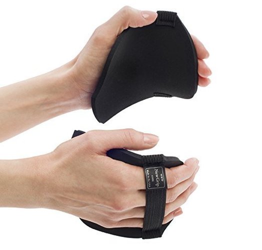 Guantes para Levantamiento de Pesas & Dominadas NewGrip Power Pads (Talla única)