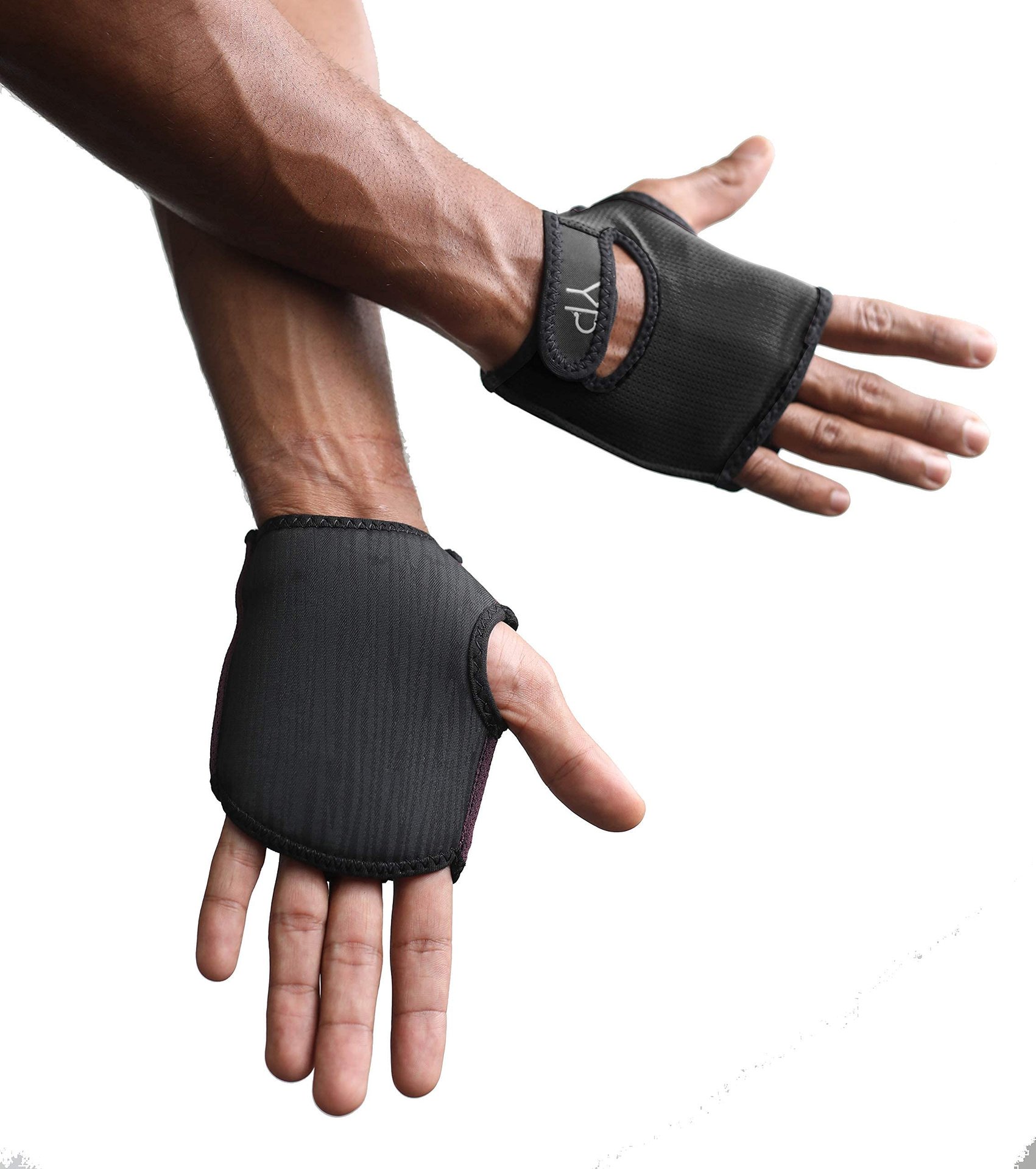Guantes antideslizantes YogaPaws SkinThin unisex para mujeres y hombres, soporte para manos para yoga, power yoga, pilates, crossfit, ciclismo, remo, entrenamiento de ejercicio y para manos sudorosas