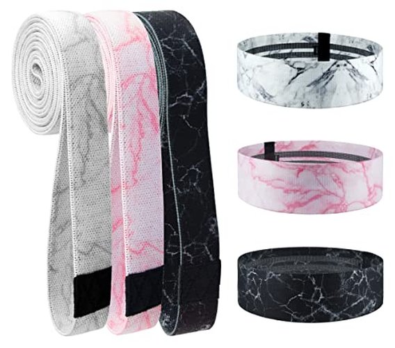 Bandas de Resistencia LAKXSF - Bandas Largas y Cortas para Mujeres, Equipo de Fitness para Entrenamiento de Glúteos y Piernas en Casa