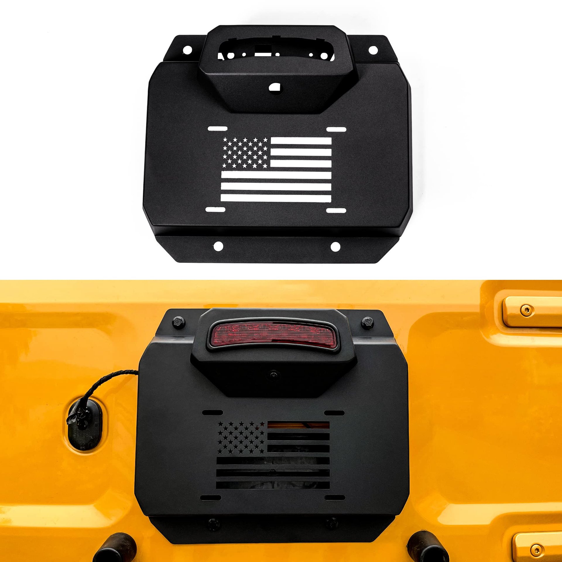 Placa de Eliminación del Porta Llanta de Repuesto para Ford Bronco 2021 2022 2023 2024 2025 2/4 Puertas Accesorios