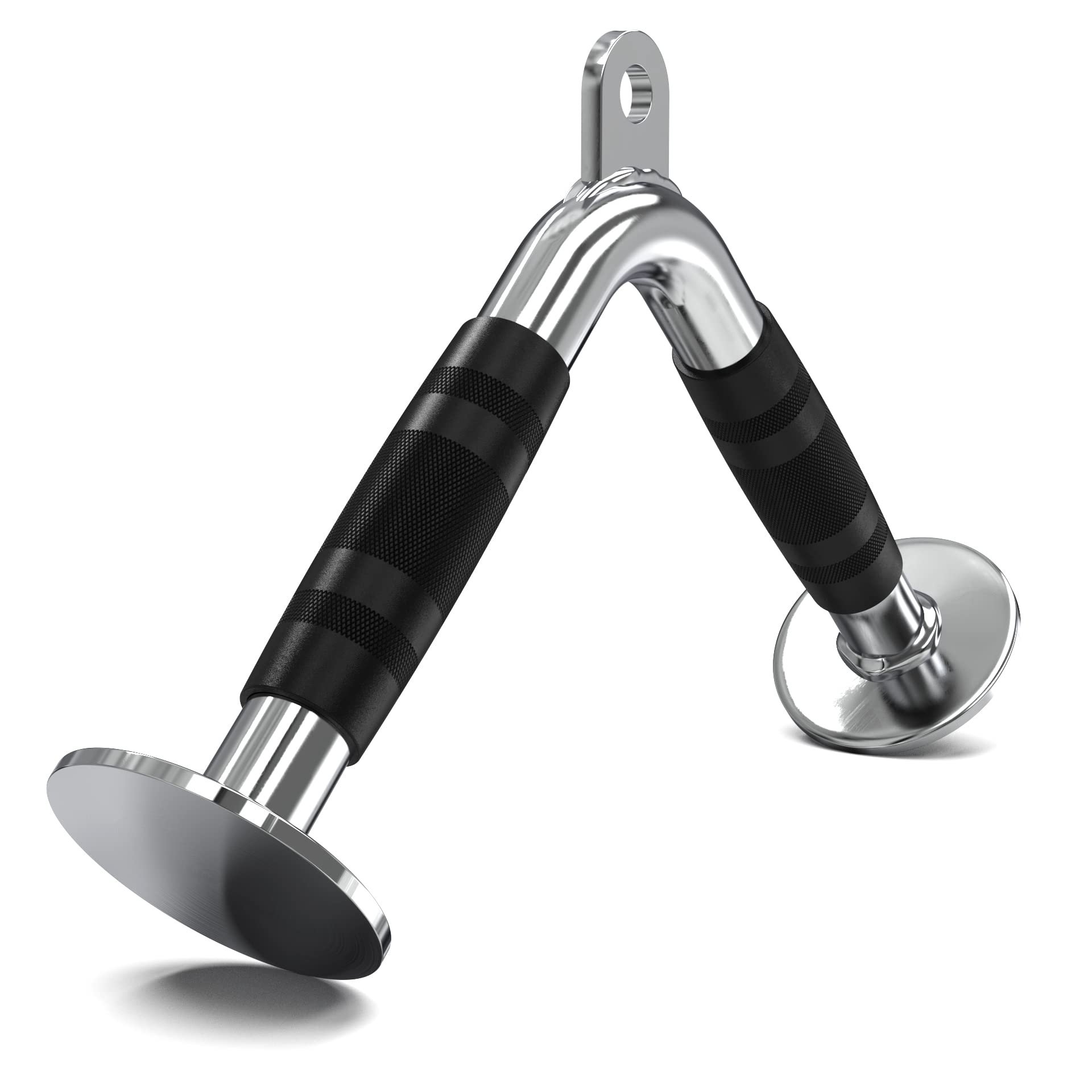 Barra en V con forma de V de Synergee para máquina de cable universal. Forma en V para prensas de tríceps. Ideal para entrenamientos de la parte superior del cuerpo.