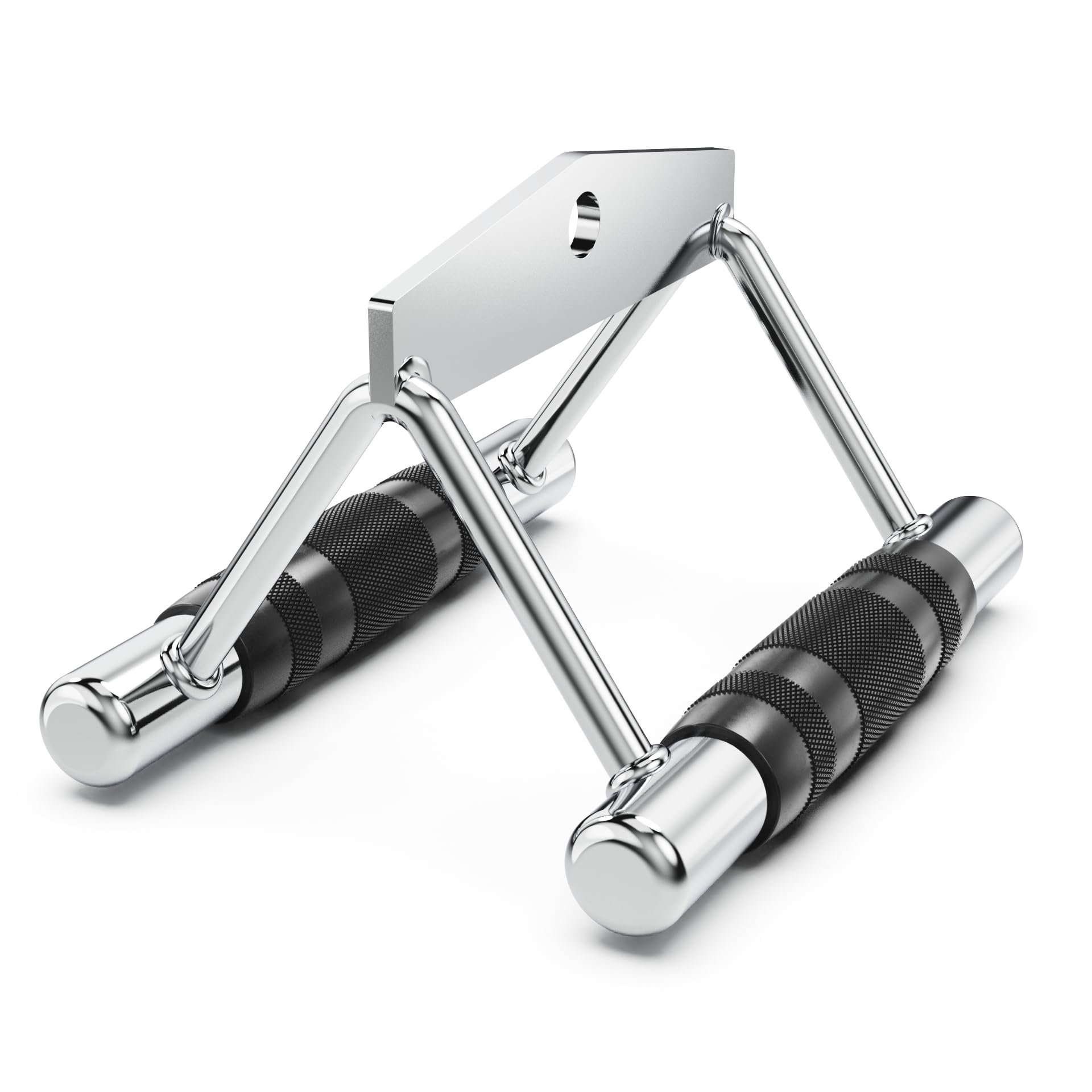 Accesorio de Gimnasio en Casa para Máquina de Cable Synergee Double D Handle - Agarre en V Barra para Entrenamiento de Pesas