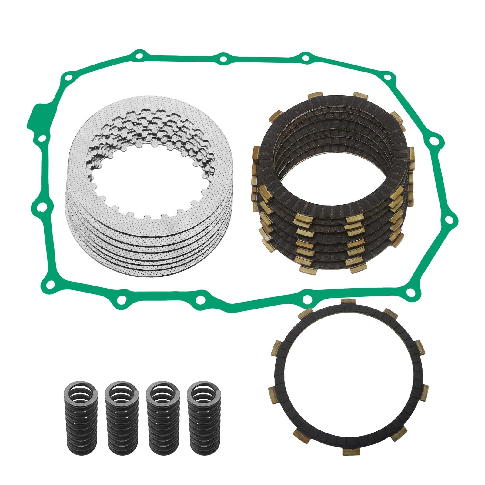 Placas de Embrague de Disco Resortes Juntas para Honda Shadow Spirit 750 VT750 VT750DC 2001-2003 Shadow ACE 750 VT750 VT750C VT750CD 1998-2003 22201-MAV-000 22321-MN8-000 22401-MS8-000 11394-MV1-850