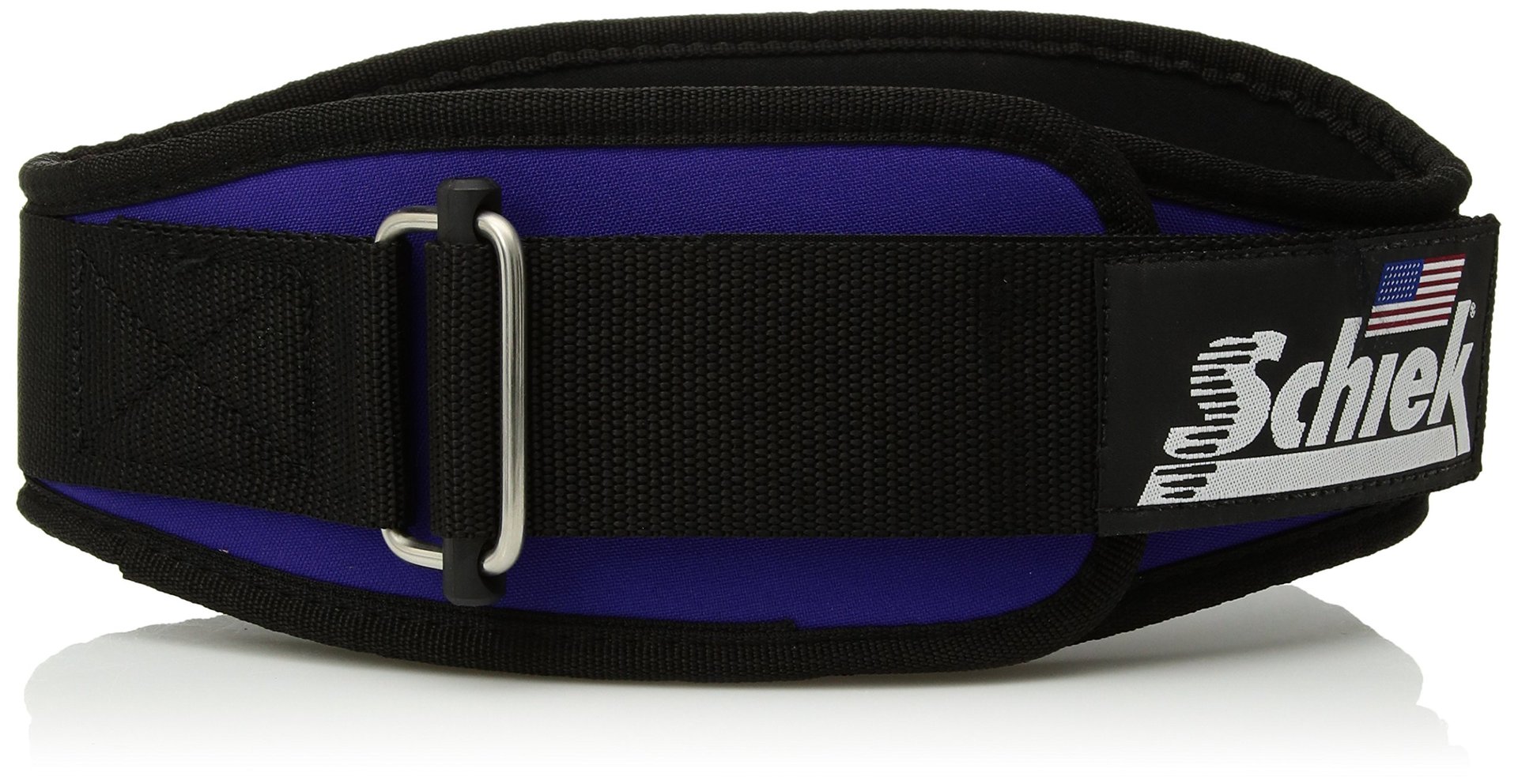 Cinturón de Levantamiento de Pesas Schiek Sports 2004 - Cinturón de Levantamiento de Pesas para Mujeres y Hombres - Cinturón de Peso de Neopreno y Nylon