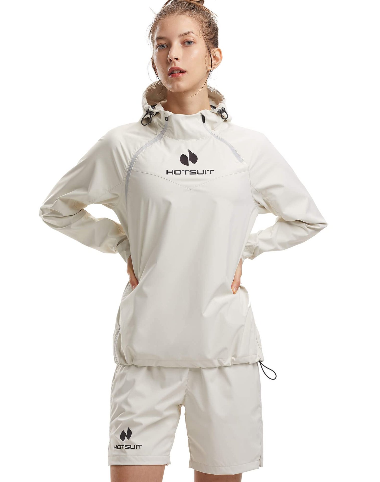 Traje de Sauna HOTSUIT Pro-Series para Mujer, Chaqueta y Shorts para Perder Peso