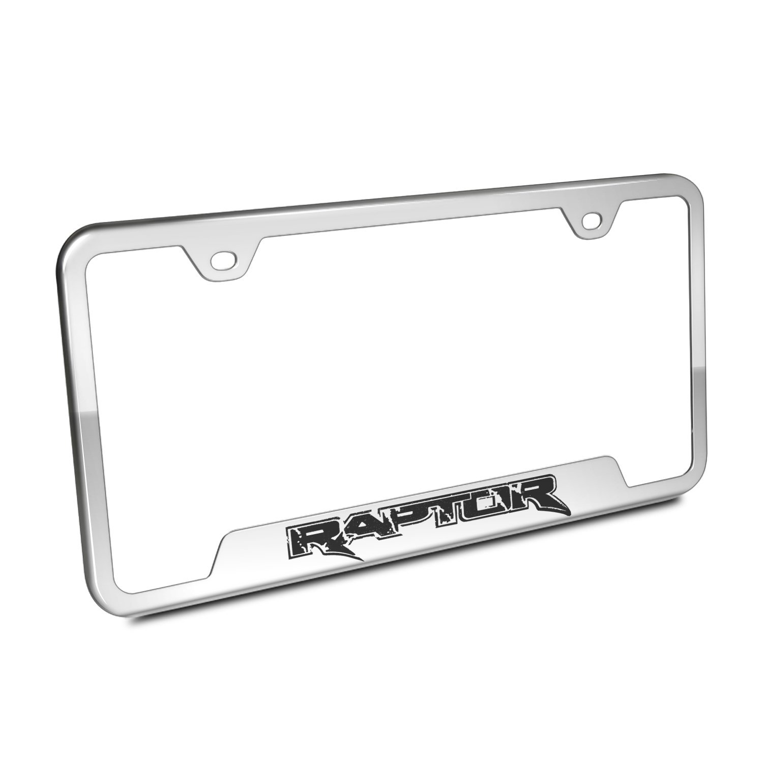 Marco de Placa de Matrícula de Acero Pulido para Ford F-150 Raptor de Au-Tomotive Gold, INC.