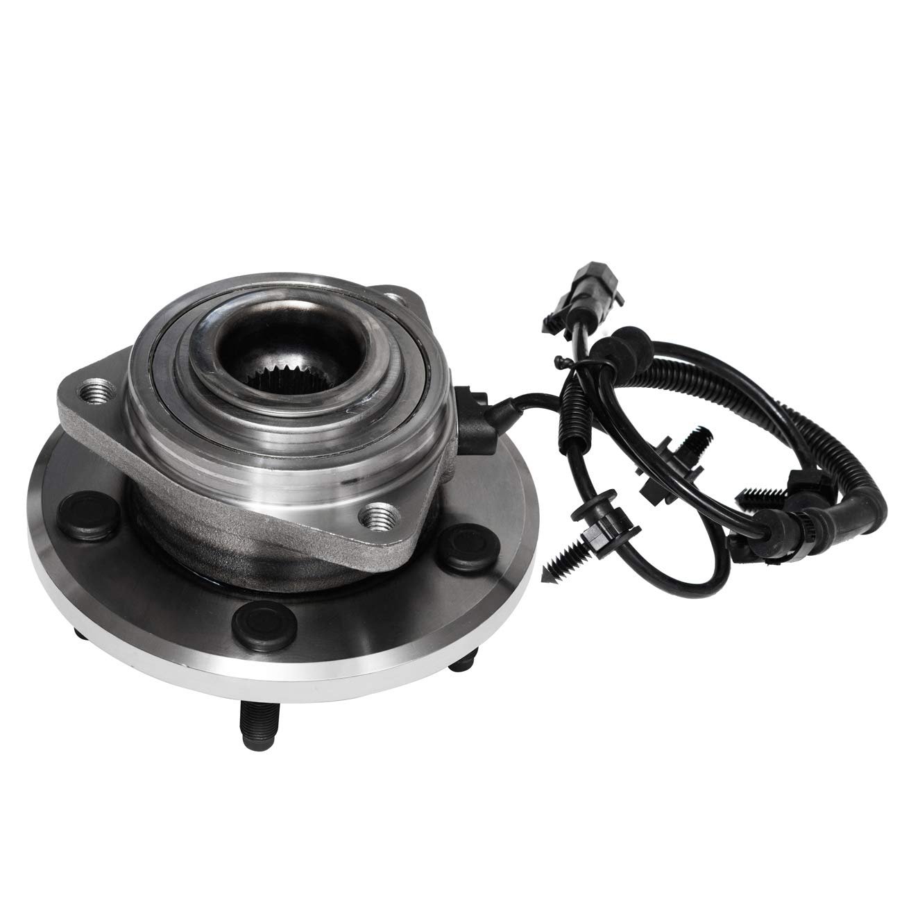 TUCAREST 513234 Ensamble de Cojinete de Rueda Delantera Compatible con 2005-2010 Je-ep Grand Cherokee, 2006 2007 2008 2009 2010 Commander [5 Birlos con ABS]