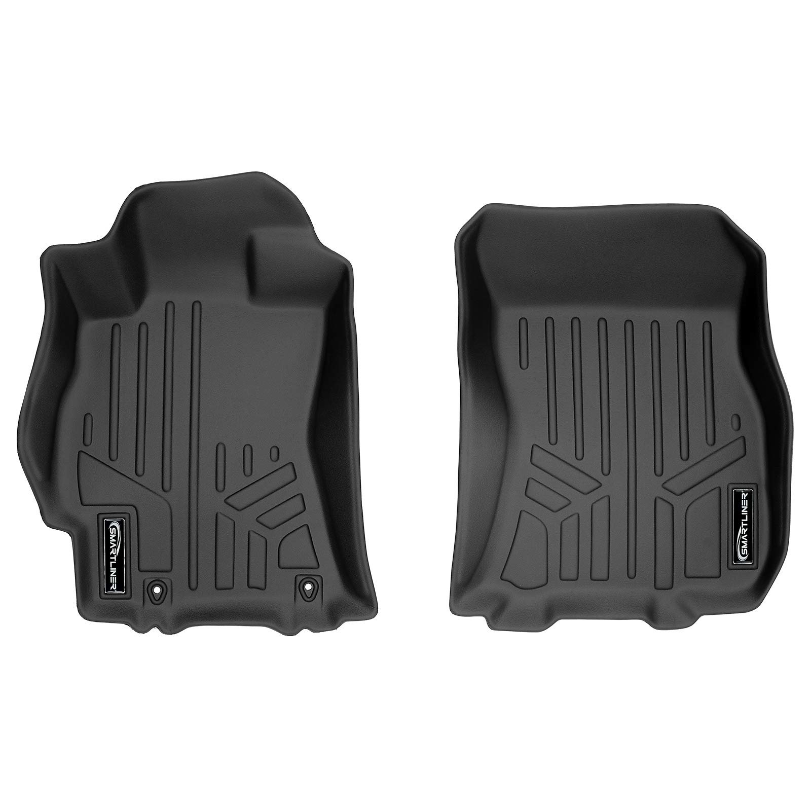 Juego de alfombrillas MAXLINER para la 1ª fila en negro para Subaru Outback / Legacy 2010-2014 con transmisión automática