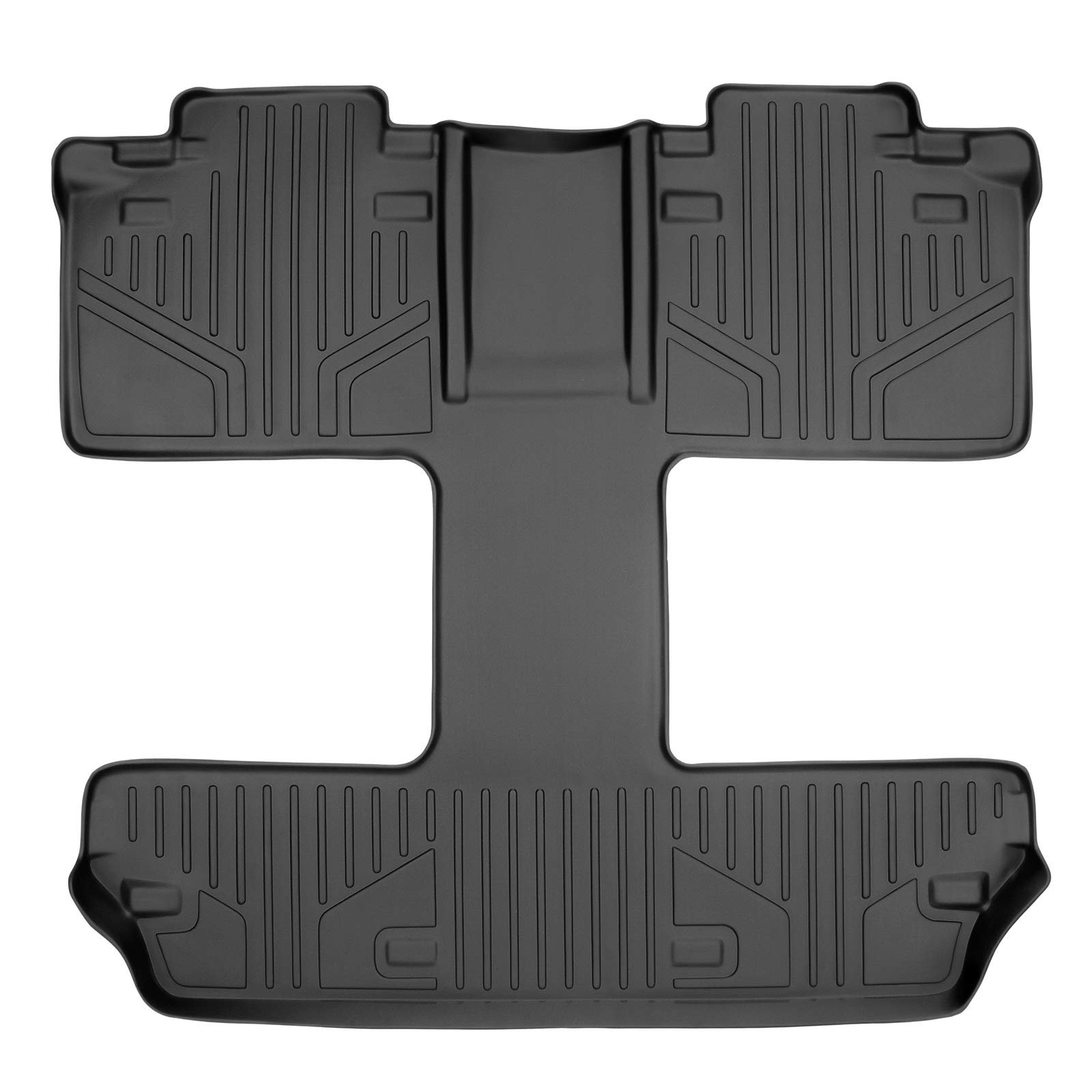 Tapetes para piso MAXLINER de 2da y 3ra fila color negro para Toyota Sienna 7 Pasajeros 2011-2018
