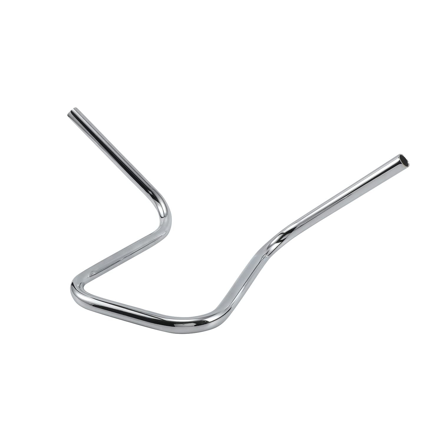 Manillar tipo Ape Hanger de 12'' de altura y 1'' de diámetro universal cromado