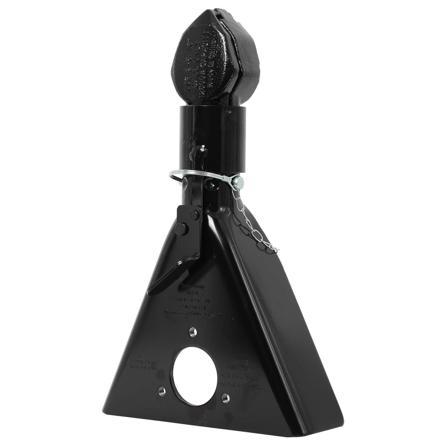 Acoplador de enganche de remolque en forma de A de bolas de 2-5/16" de alta resistencia con capacidad de 12,500 libras