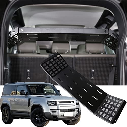 Estante de equipaje de almacenamiento de maletero de metal sólido para Land Rover Defender 110 2020-2022, Accesorios interiores