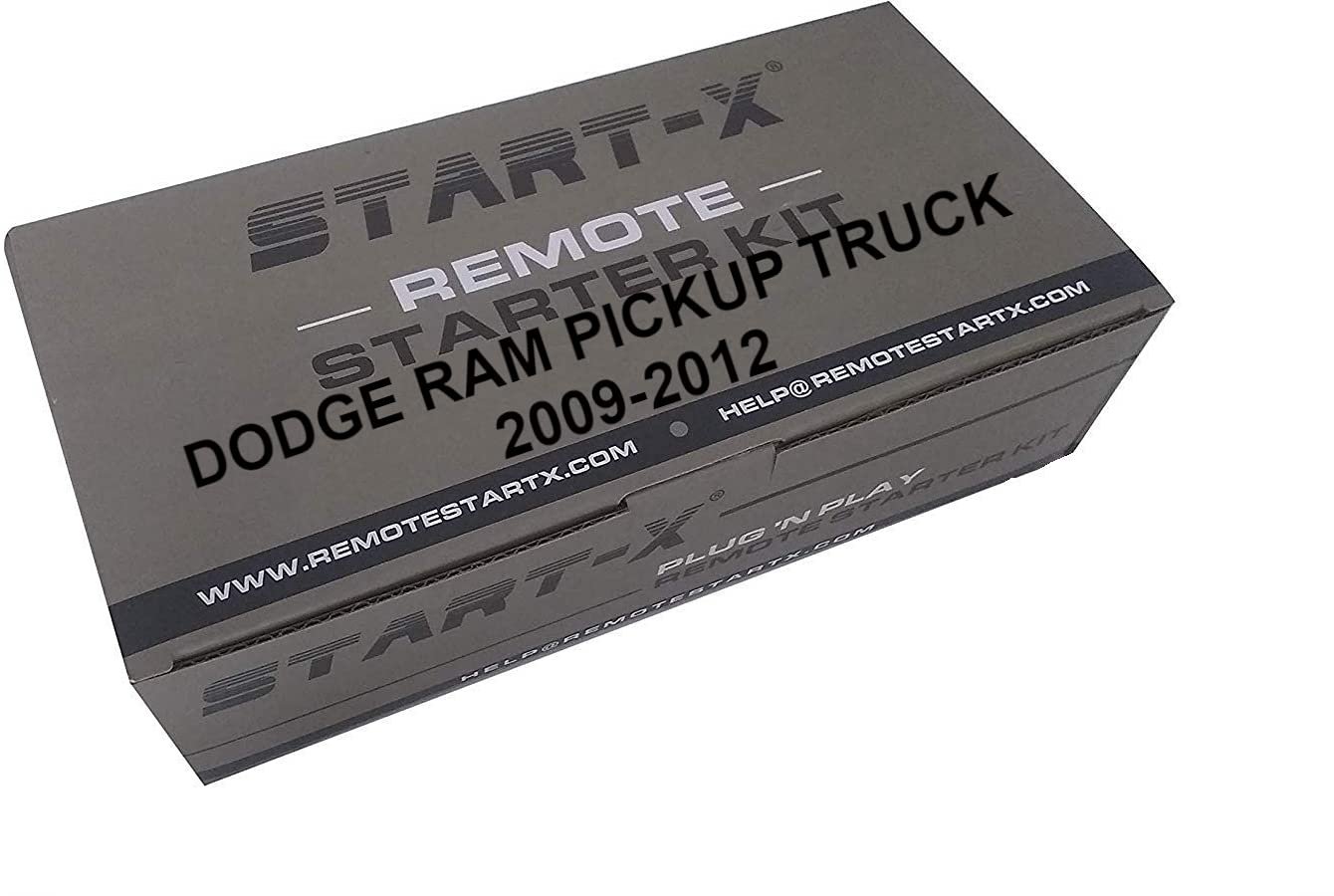 Kit de encendido remoto Start-X para camioneta Dodge Ram 2009-2012 || Plug and Play || Sin empalme de cables