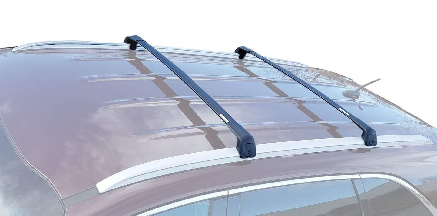 Barras Transversales para Rieles de Techo BrightLines para Kia Sorento 2016-2020 Sin Techo Corredizo, Racks de Carga para Esquí en el Techo, Equipaje, Canoa, Kayak, Campamento, Portabicicletas