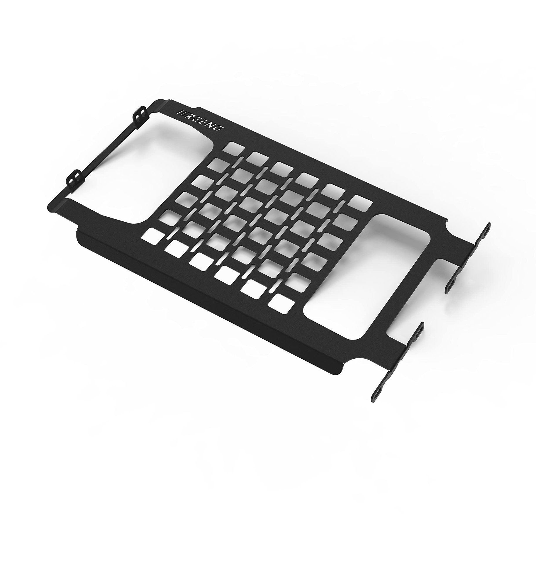 Panel de techo de carga IIIREENO Roof Rack Overhead Accesorios Compatible con Jeep Wrangler JL JLU 2018-2024 y Gladiator JT 2020-2024 Puertas/Sin Perforación [No es compatible con modelos con techo blando eléctrico]