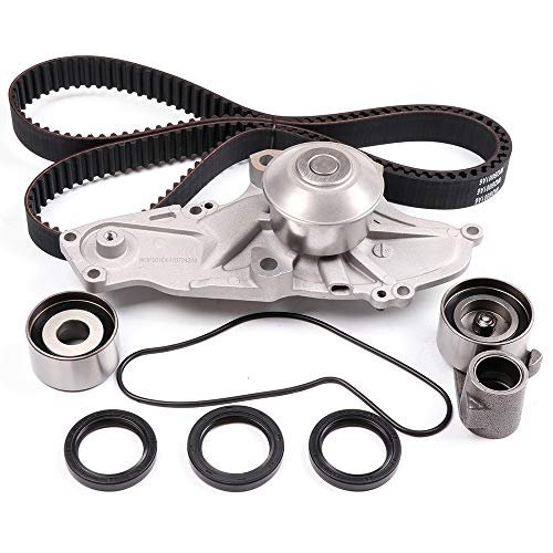 Kit de Correa de Distribución y Bomba de Agua ECCPP Compatible con 1997-1999 2001-2003 para Acura CL 2001-2002 para Acura MDX 1999-2003 para Acura TL 1998-2002 para Honda Accord 1999-2004 para Honda Odyssey