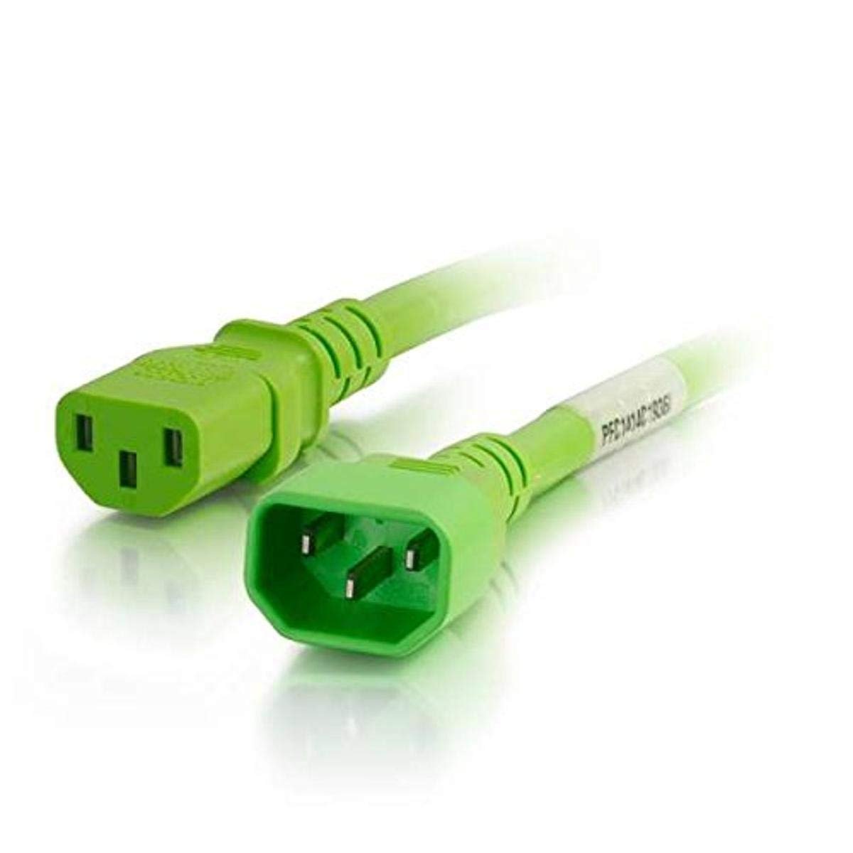 C2G Cable de alimentación 14 AWG, 1.82 m, verde